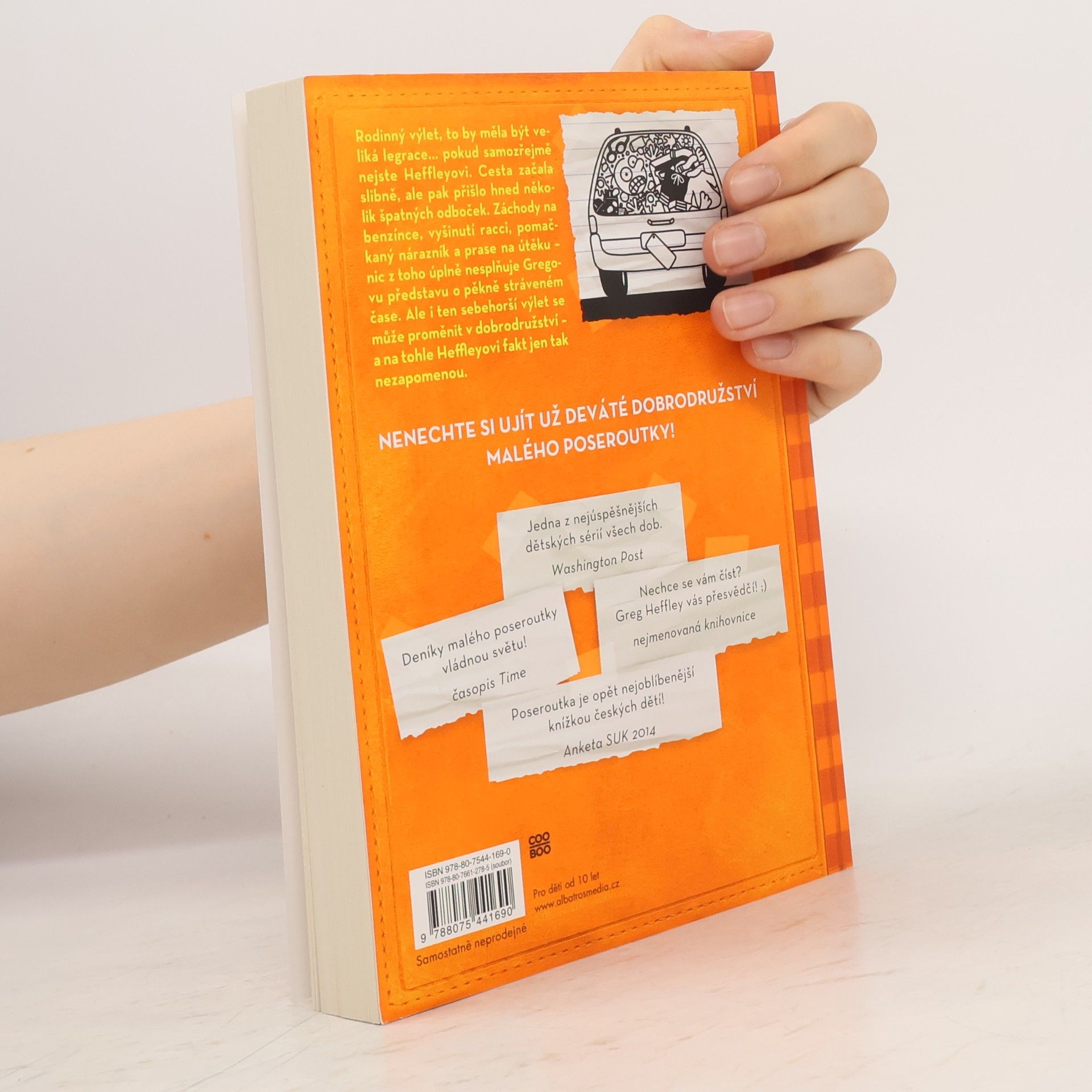 Jeff Kinney Deník malého poseroutky 9. Výlet za všechny peníze