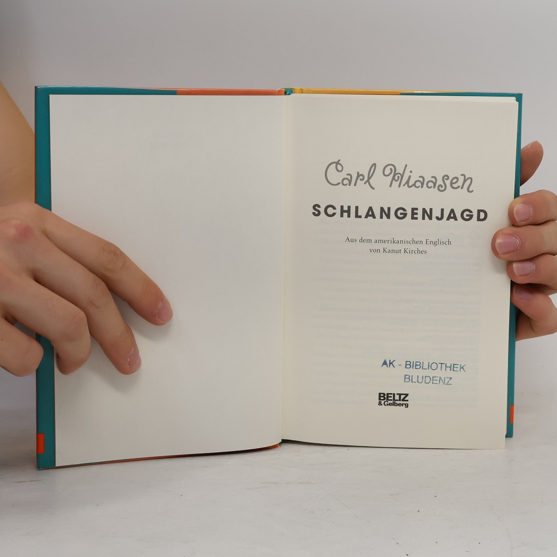 Carl Hiaasen Schlangenjagd