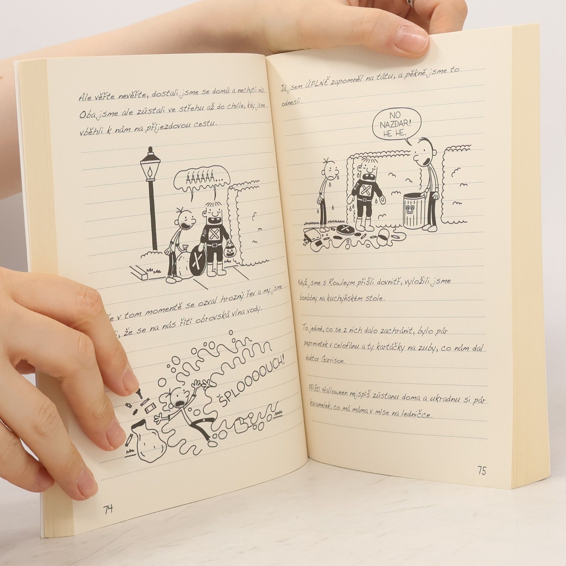 Jeff Kinney Deník malého poseroutky 1