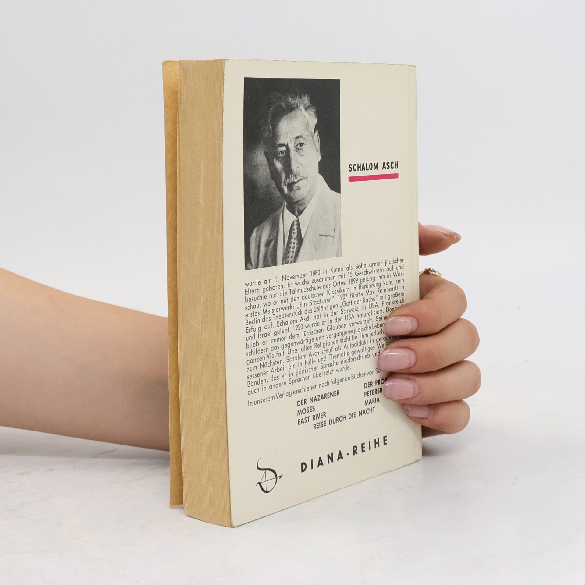 Sholem Asch Der Trost des Volkes