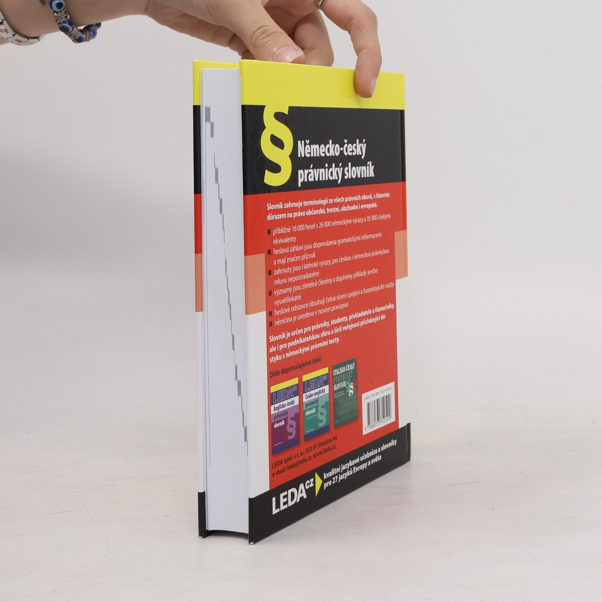 Milena Horálková Německo-český právnický slovník = Deutsch-Tschechisch Rechts Wörterbuch