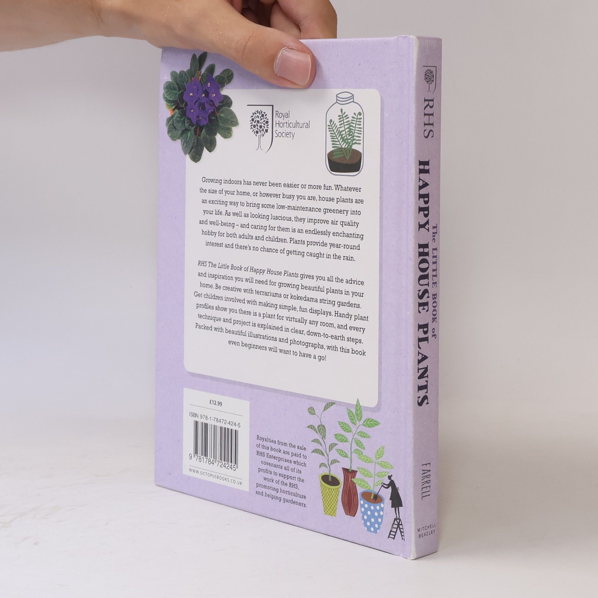 Holly Farrell RHS Little Book of Happy Houseplants