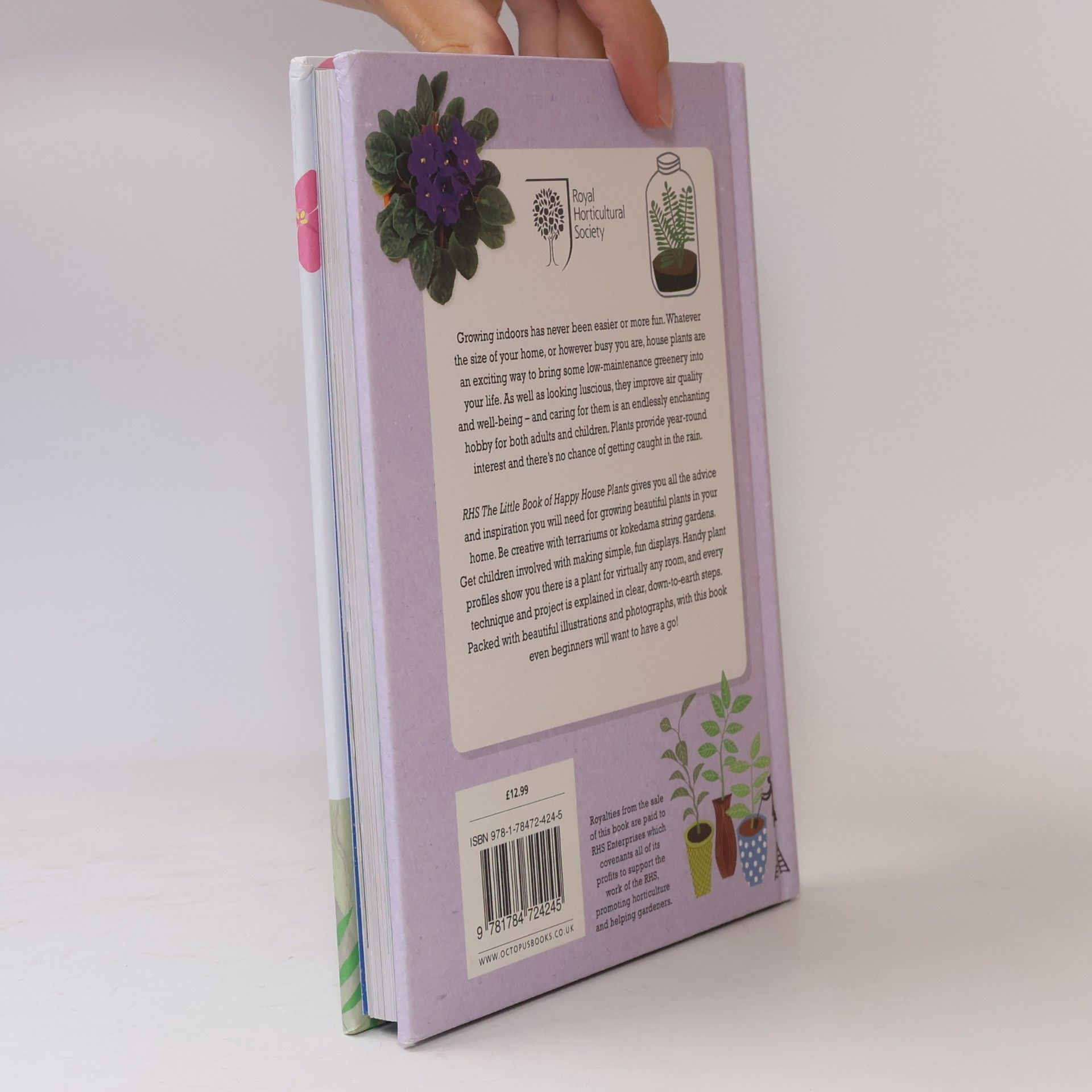 Holly Farrell RHS Little Book of Happy Houseplants