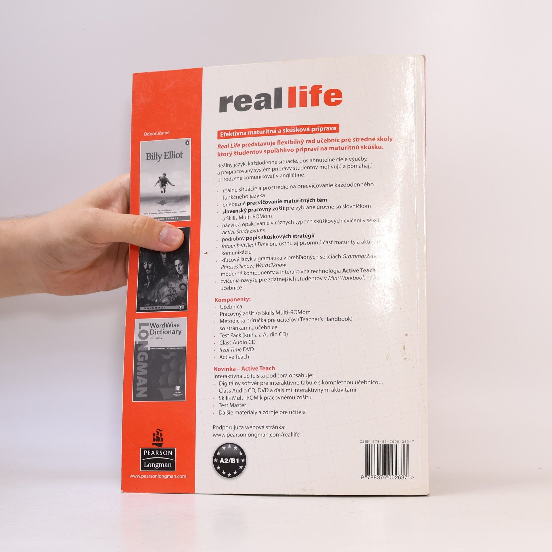 Autores varios Real Life pre-intermediate pracovný zošit