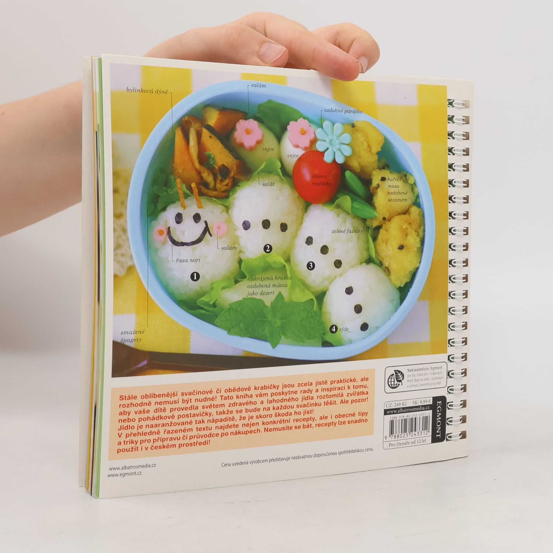 Crystal Watanabe Zdravé a hravé svačinky BENTO: každodenní recepty na nápadité jídlo