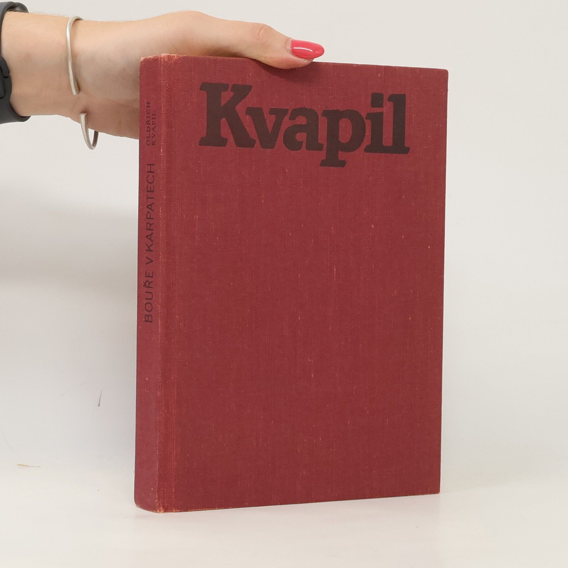 Oldřich Kvapil Bouře v Karpatech