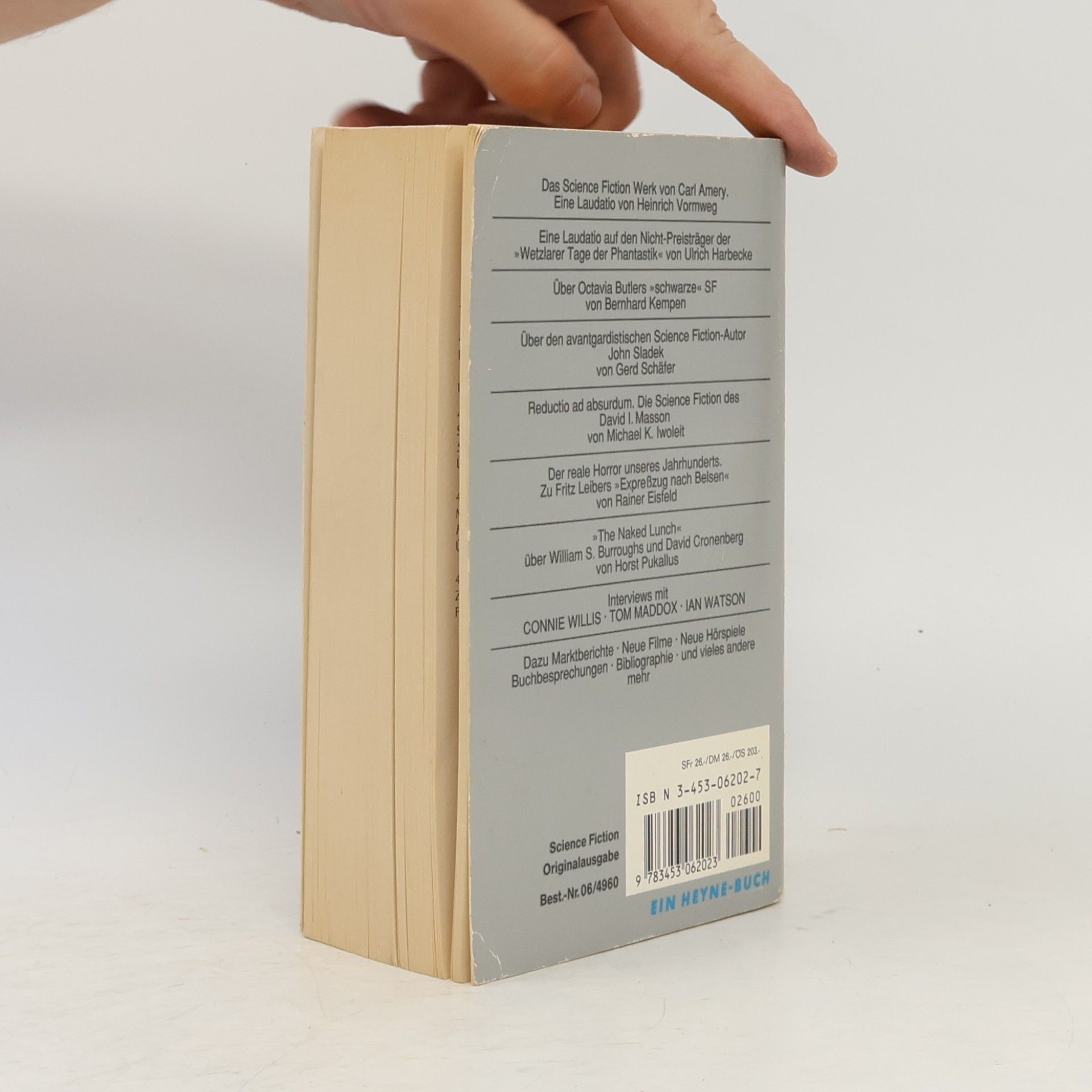Wolfgang Jeschke Das Science Fiction Jahr 8, 1993