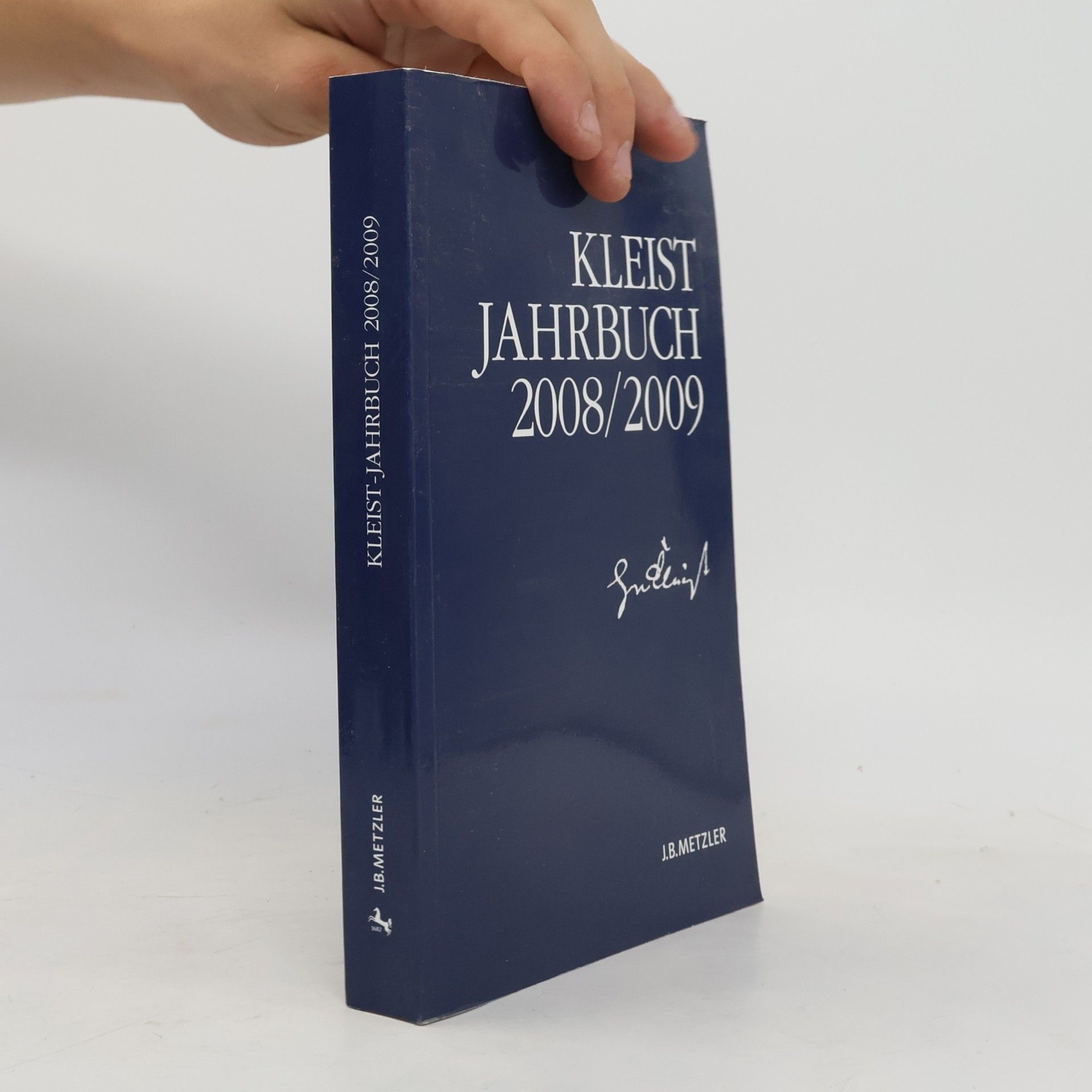 Heinrich-Von-Kleist-Gesellschaft Und Des Kleist-Museums Kleist-Jahrbuch 2008/09