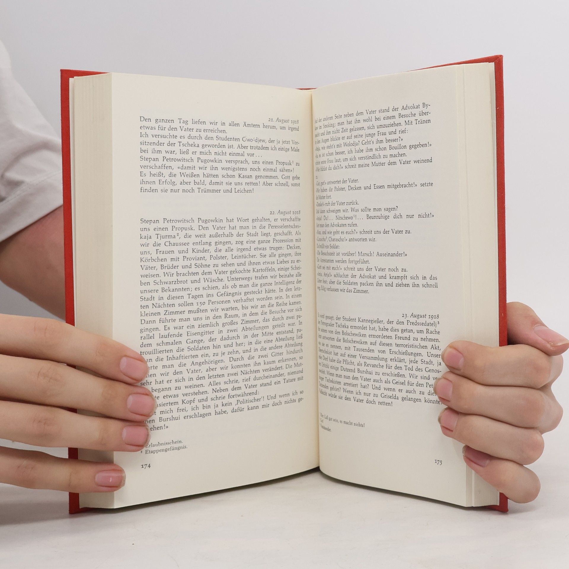 Alja Rachmanowa Studenten, Liebe, Tscheka und Tod