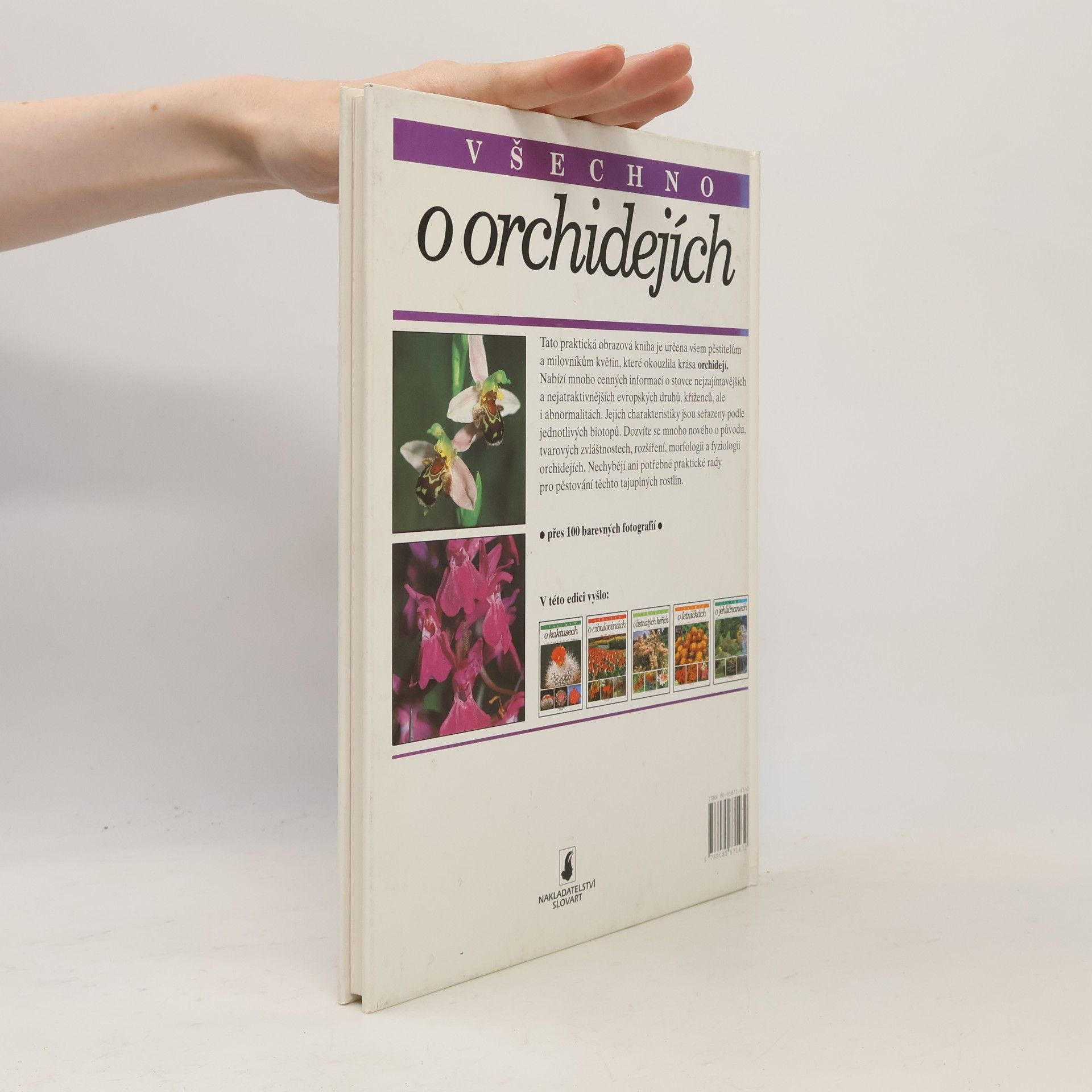 Čačko Lubor Potůček Oldřich Všechno o orchidejích