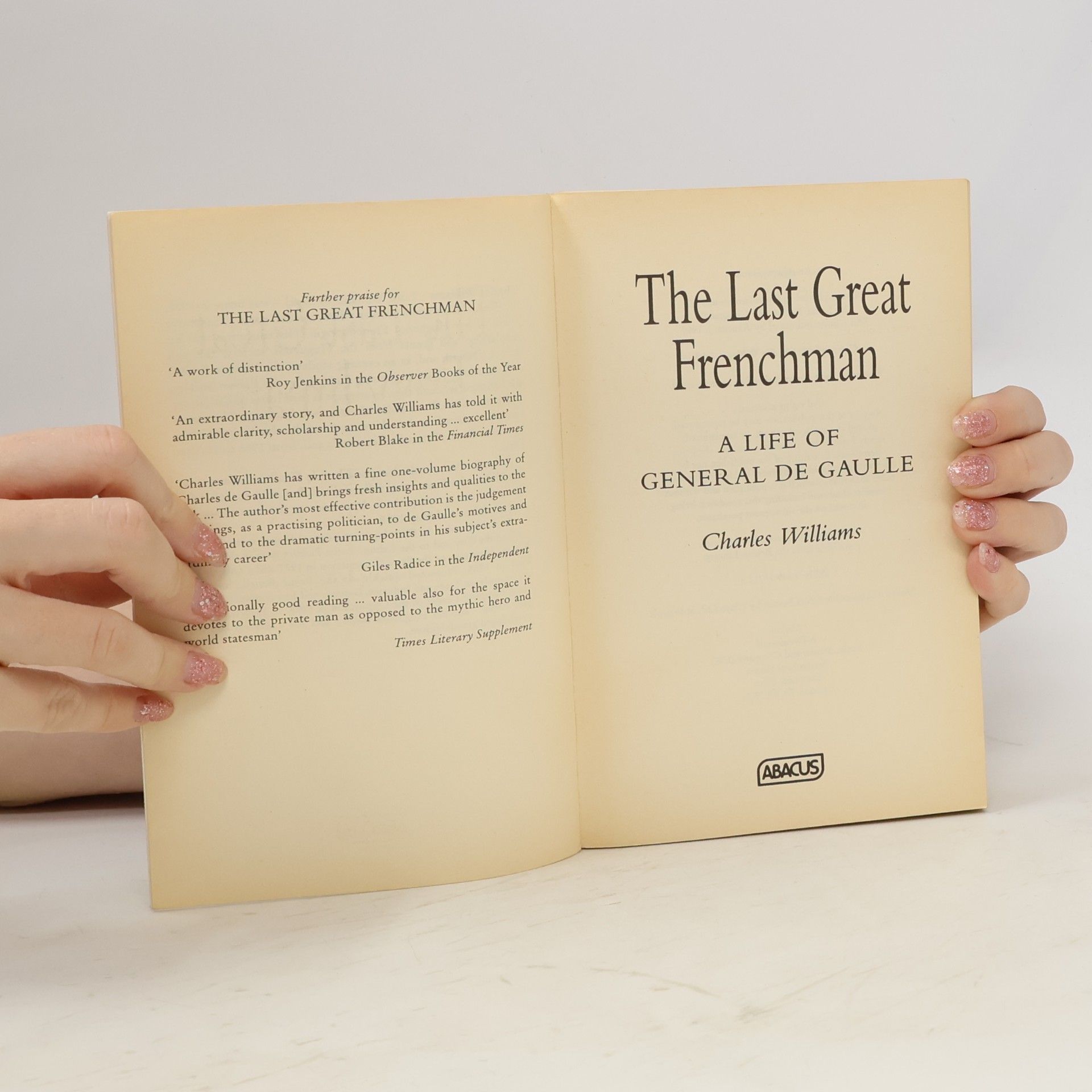 Charles Williams The Last Great Frenchman
