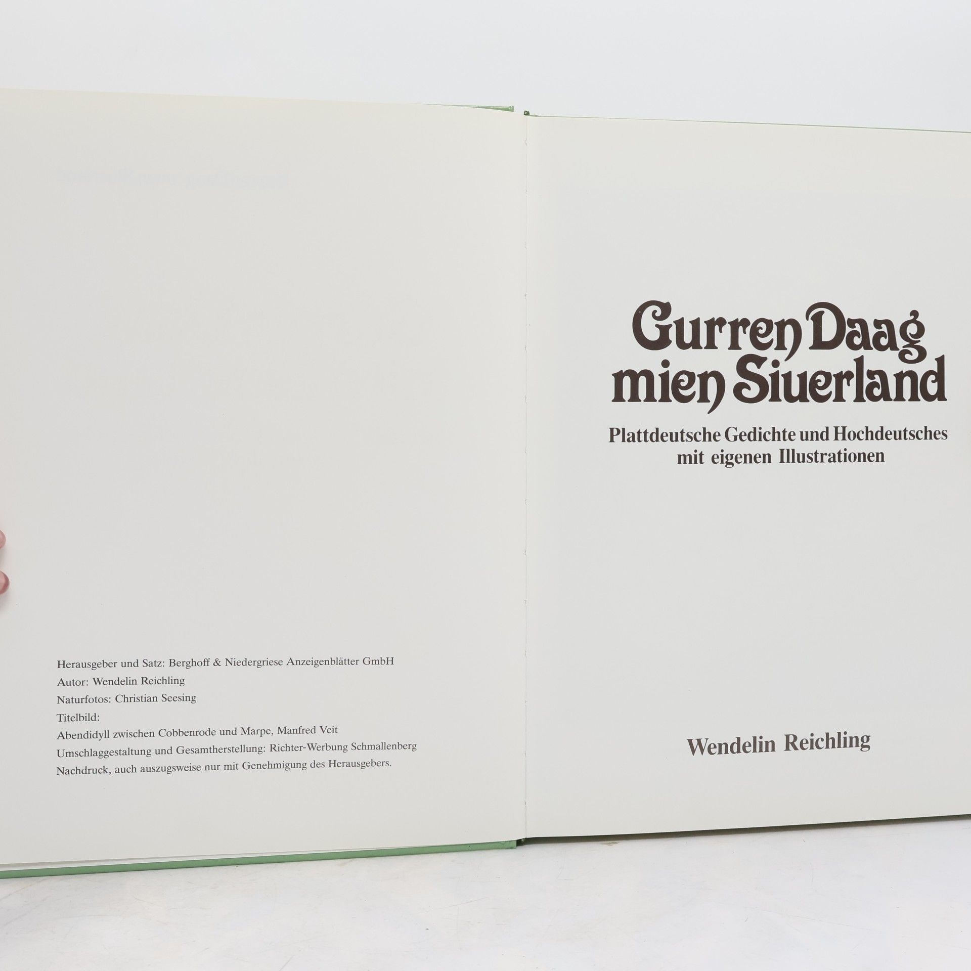 Wendelin Reichling Gurren Daag mien Siuerland