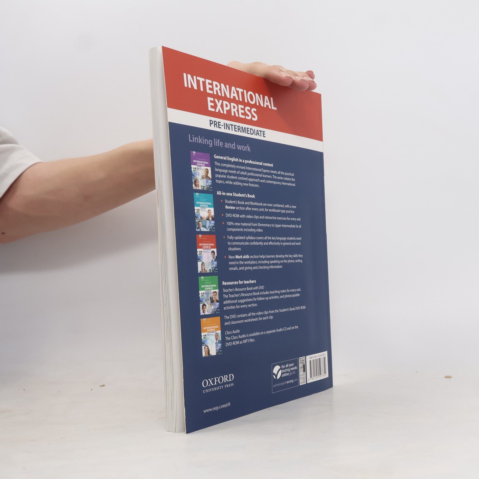 Keith Harding International express. Pre intermediate. Student's book with pocket book and DVD-ROM
