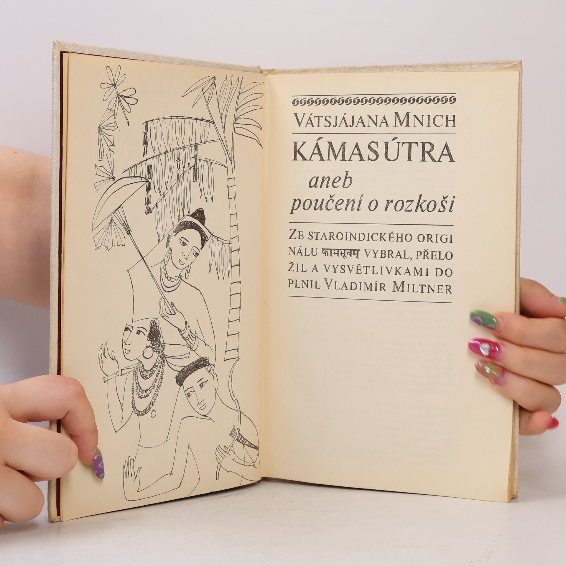 Vátsjájana Mnich Kamasútra aneb poučení o rozkoši