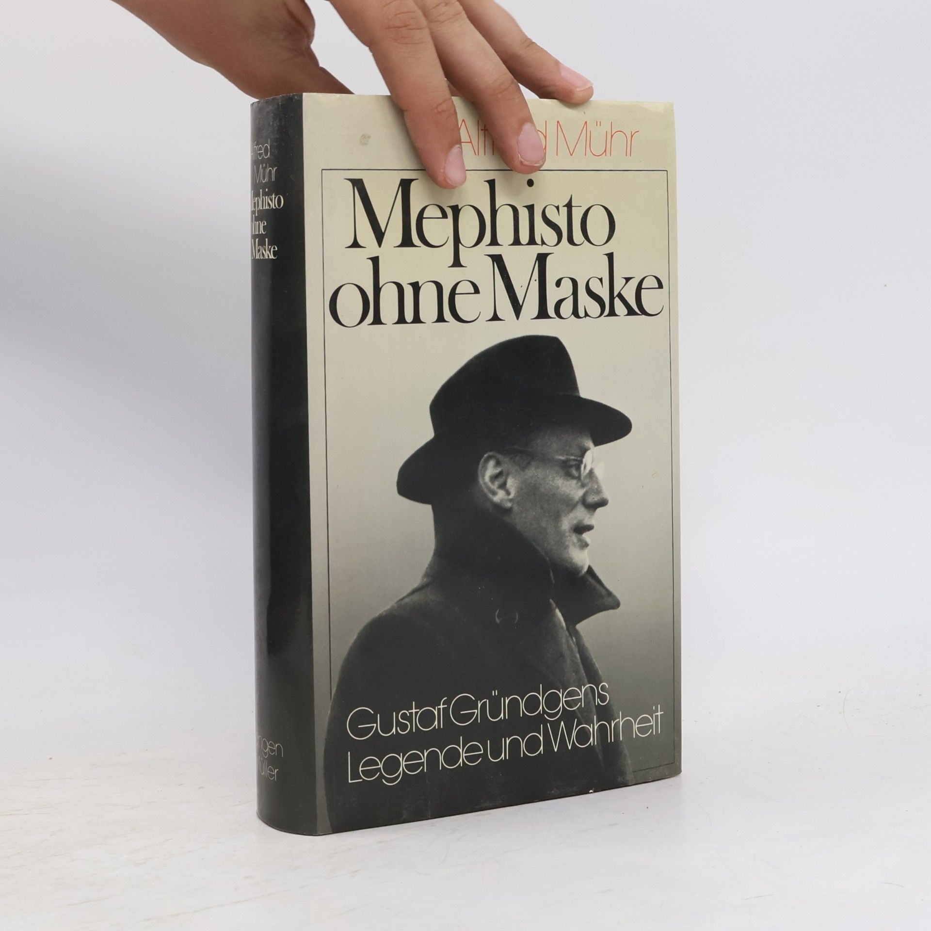 Alfred Mühr Mephisto ohne Maske