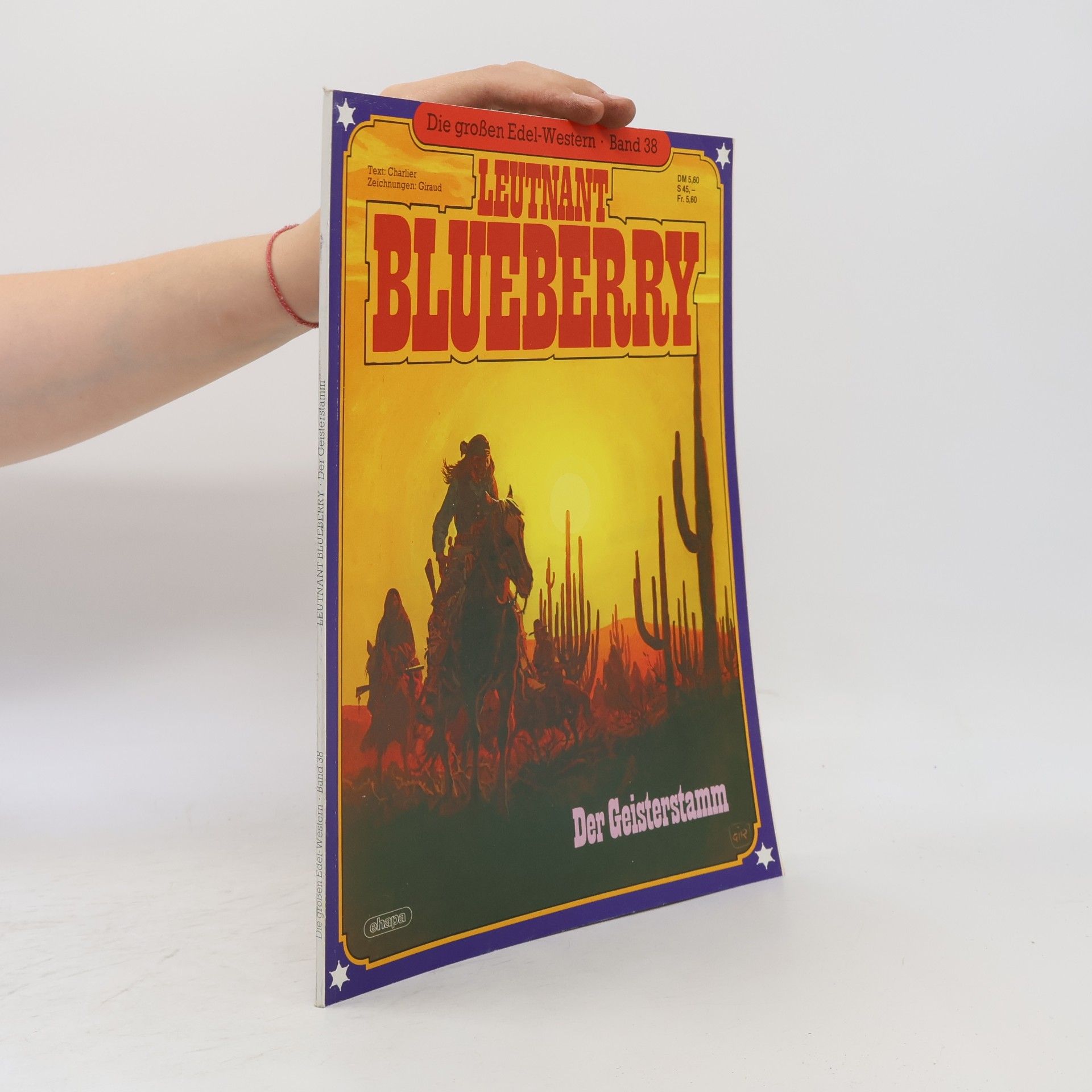 Collectif d'auteurs Leutnant Blueberry 38. Der Geisterstamm
