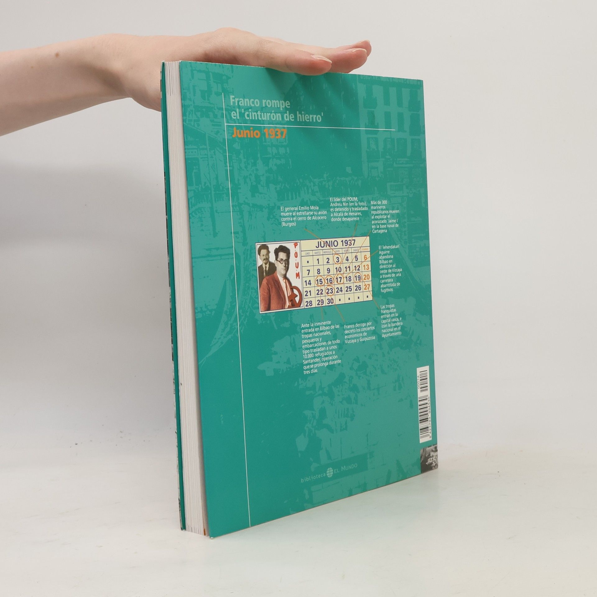 Autorenkollektiv Franco rompe el 'cinturón de hierro' 14. Junio 1937