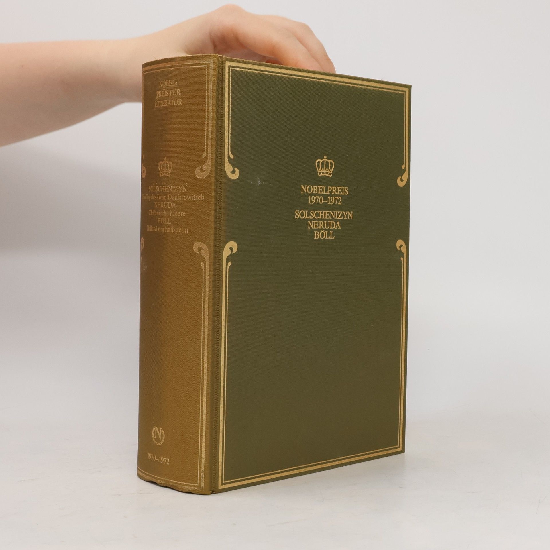 Kolektív autorov Nobelpreis für Literatur 1970-1972. Solschenizyn, Neruda, Böll