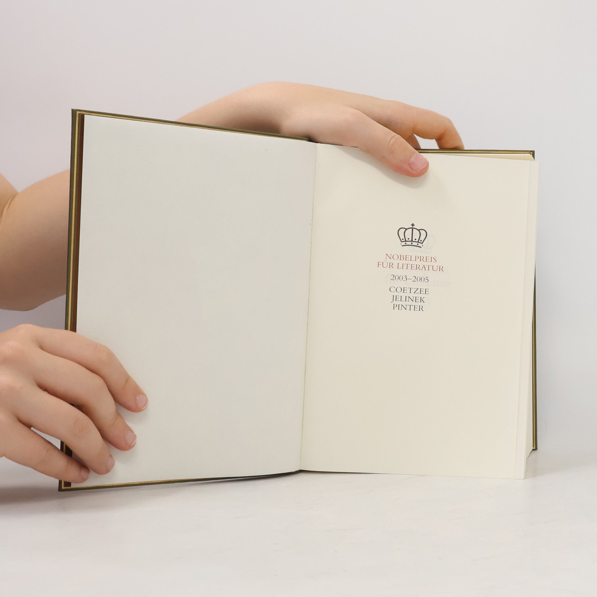 Autorenkollektiv Nobelpreis für Literatur 2003-2005. Coetzee, Jelinek, Pinter