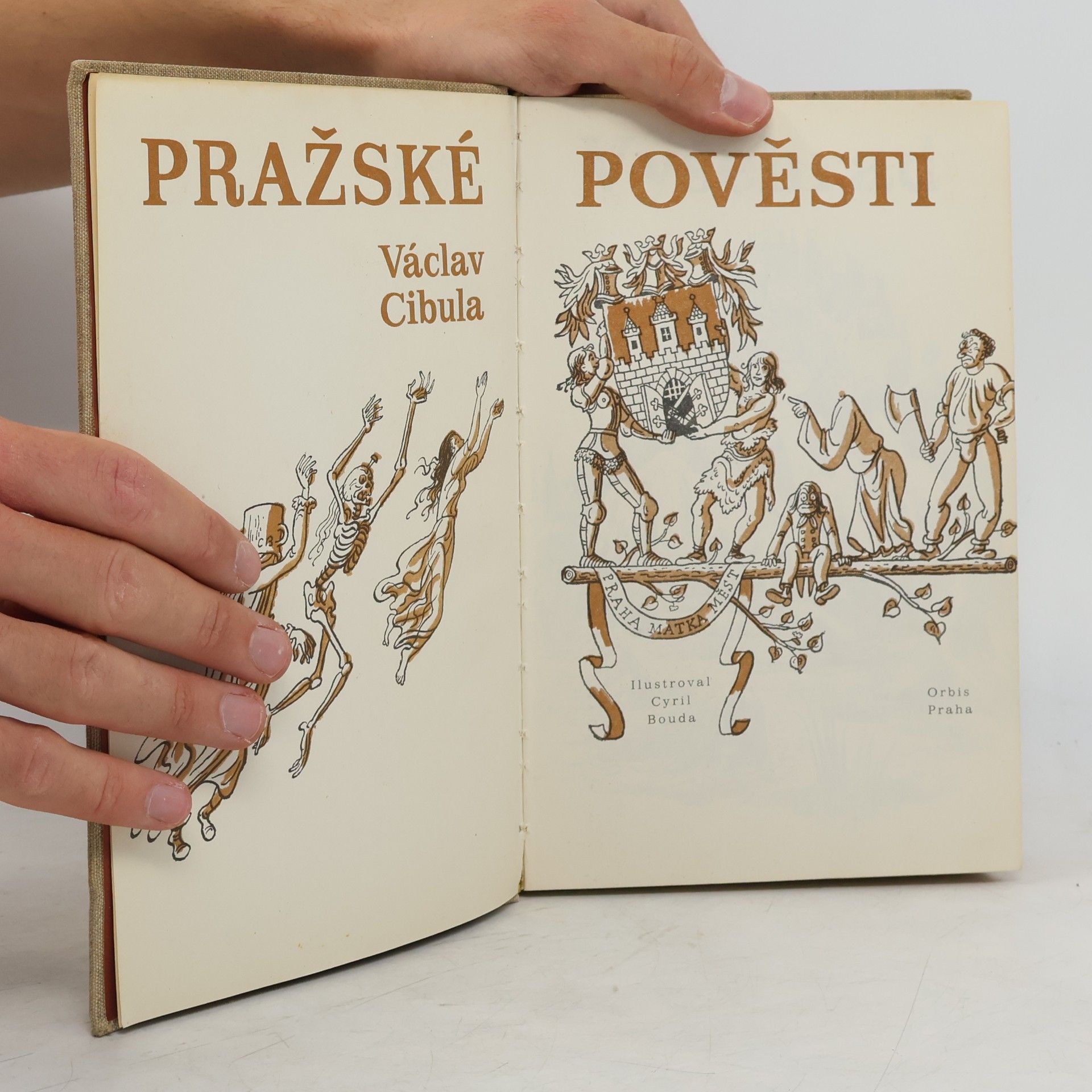 Václav Cibula Pražské pověsti