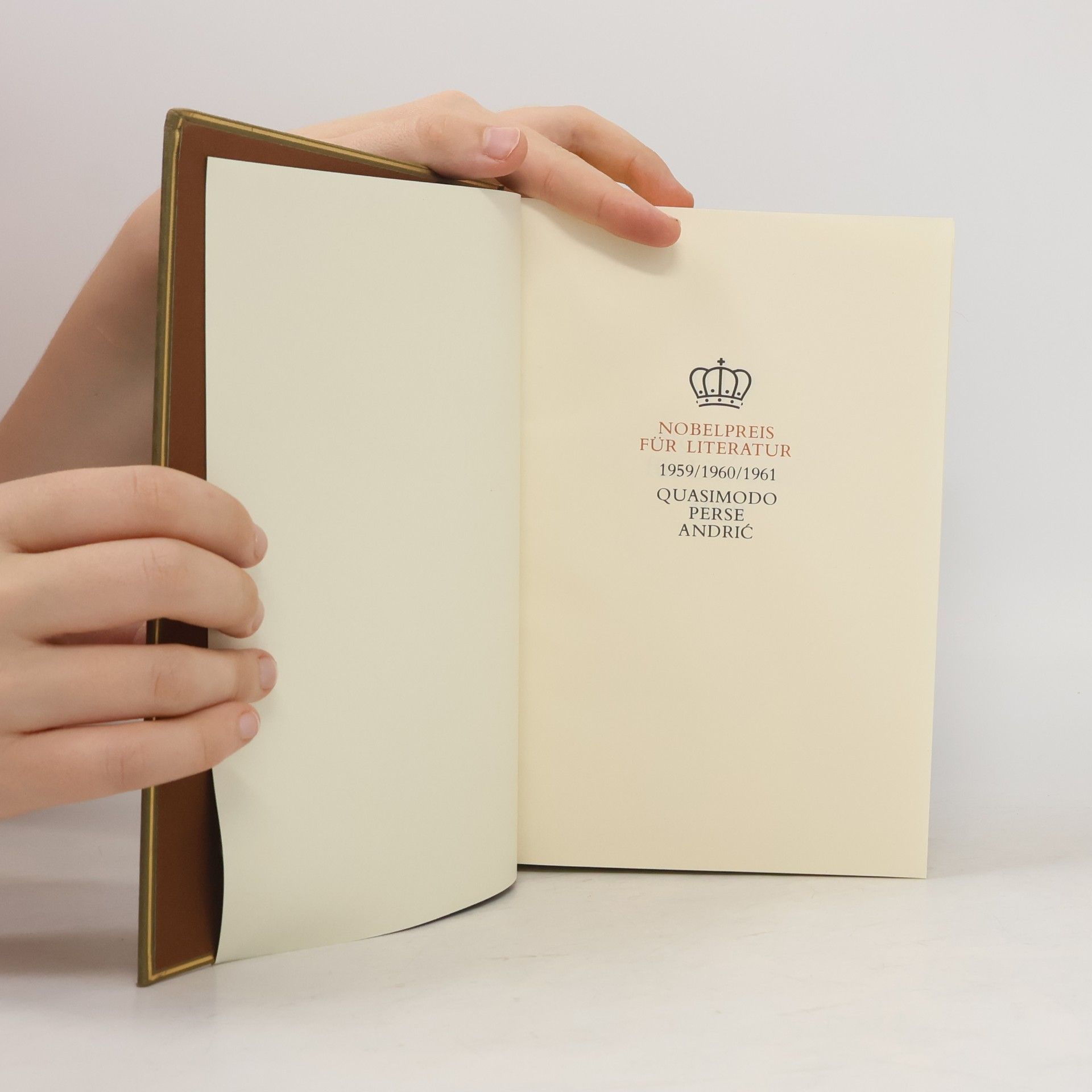 Autorenkollektiv Nobelpreis für Literatur 1959-1961. Quasimodo, Saint-John Perse, Andric