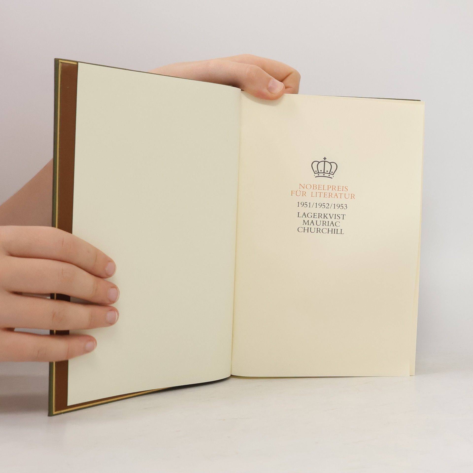 AA.VV. Nobel Preis 1951 - 1953