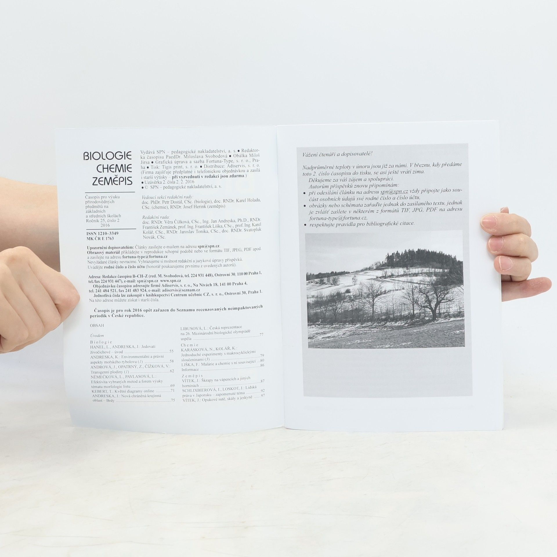 Kolektiv autorů Biologie, chemie, zeměpis 2/2016