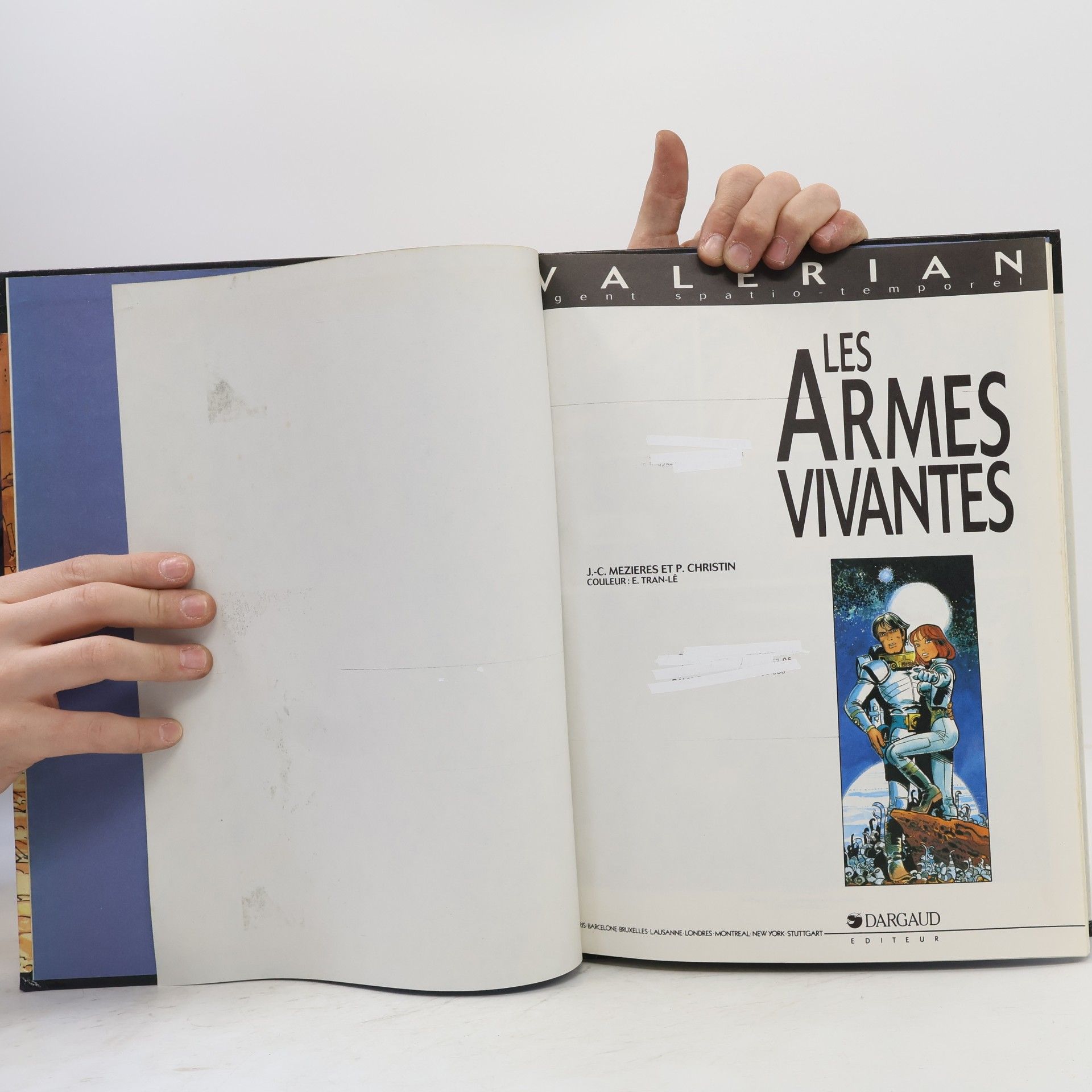 Jean-Claude Mézières Valerian: Les Armes Vivantes