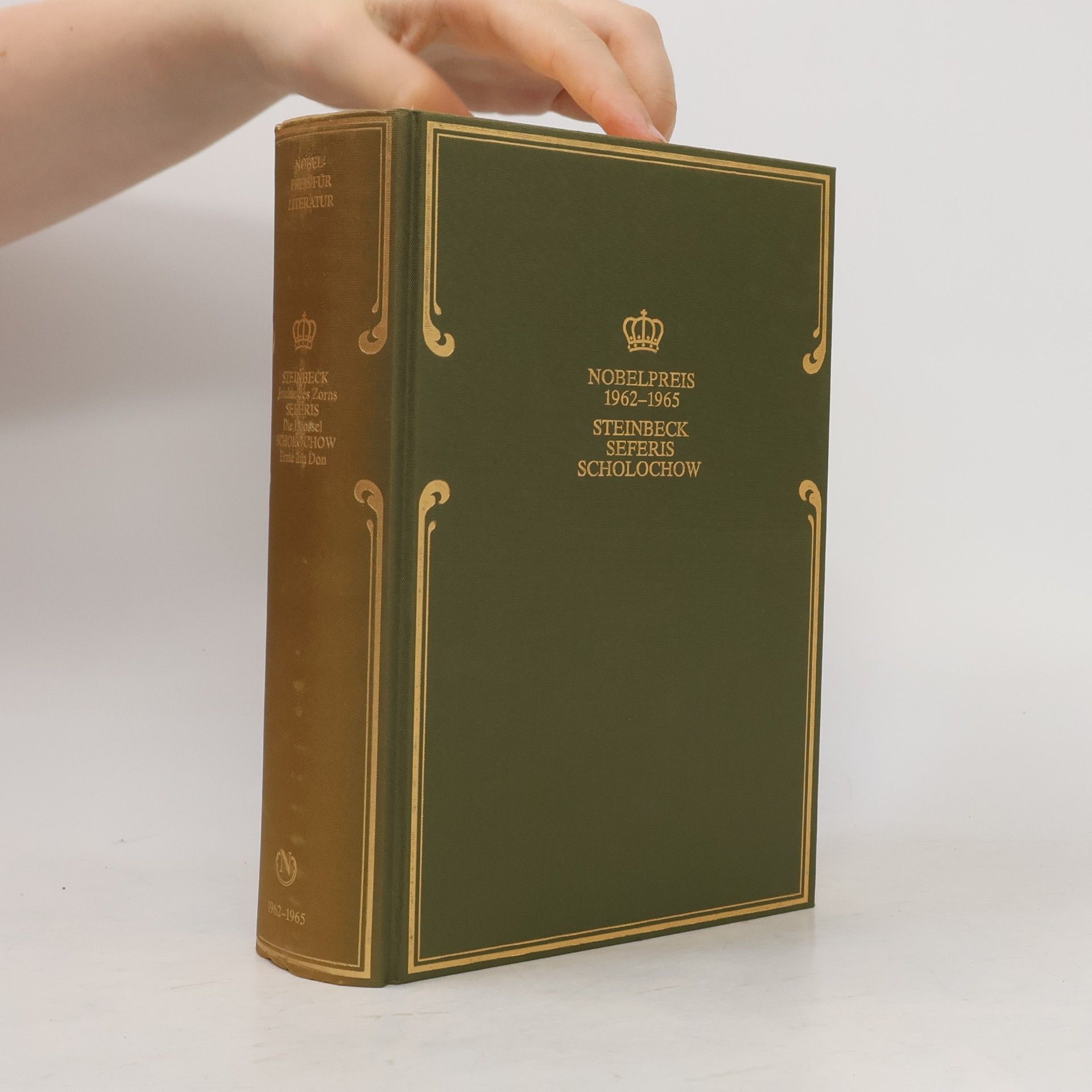 Michael Neumann Nobelpreis für Literatur 1962-1965. Steinbeck, Seferis, Scholochow