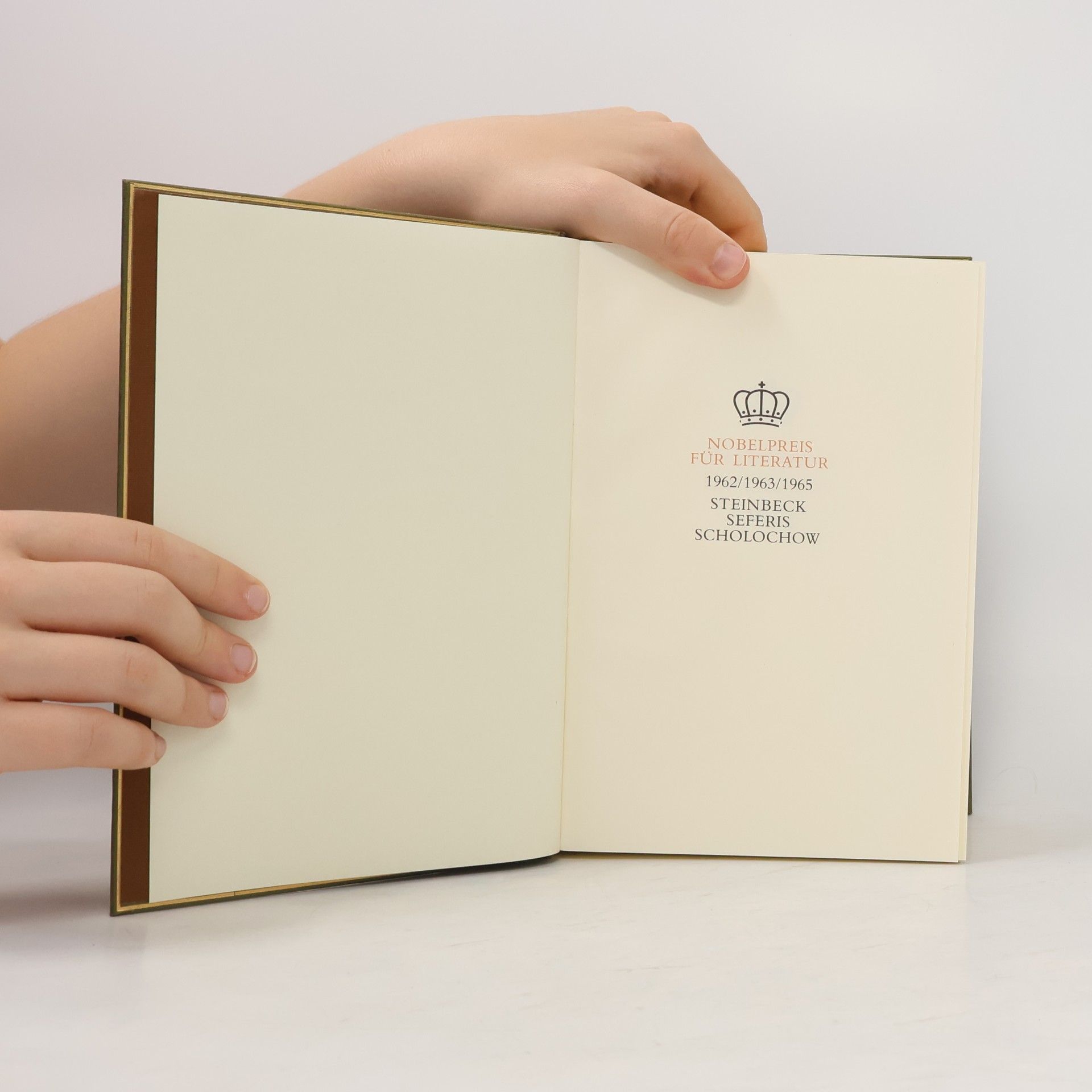 Kolektiv autorů Nobelpreis für Literatur 1962-1965. Steinbeck, Seferis, Scholochow