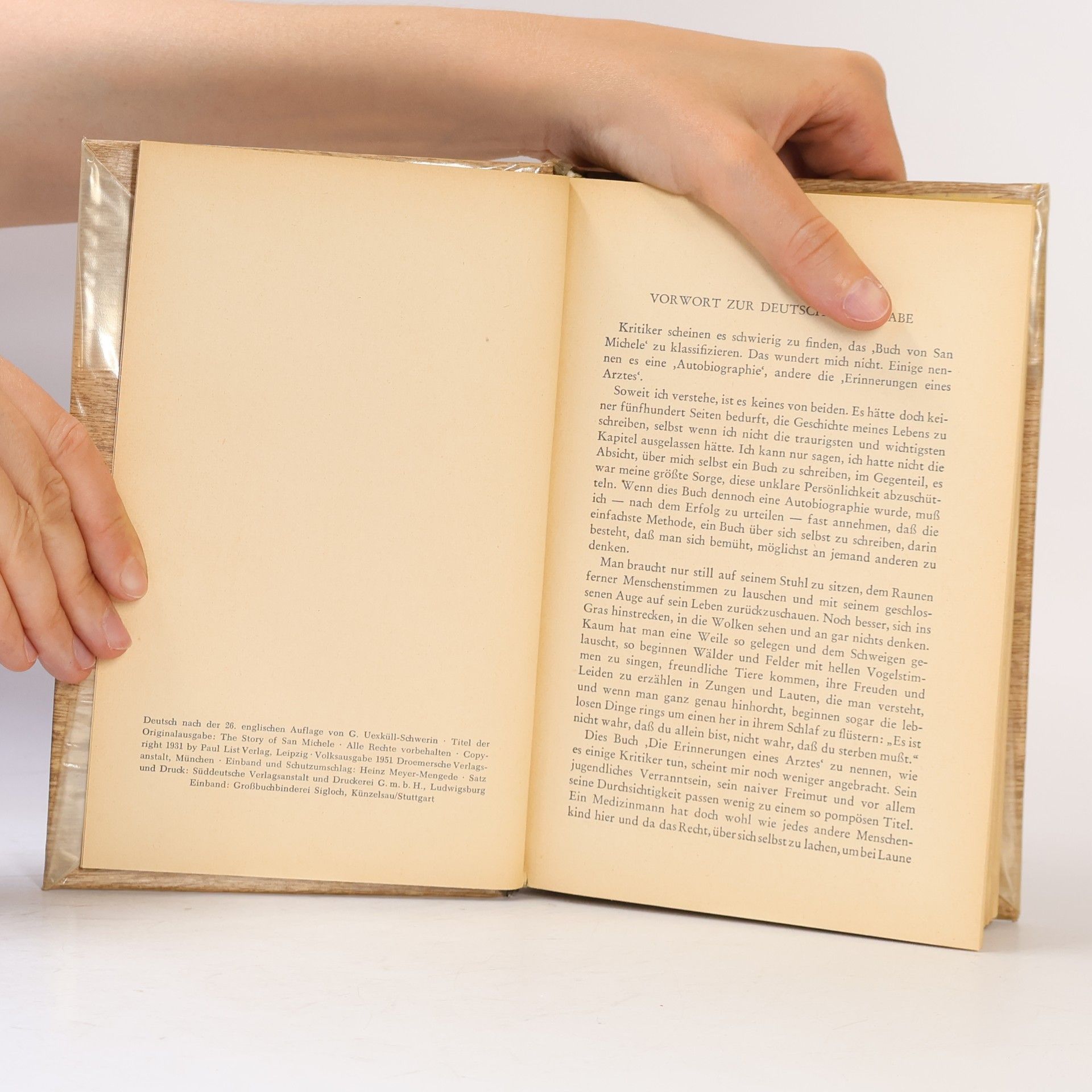 Axel Munthe Das Buch von San Michele