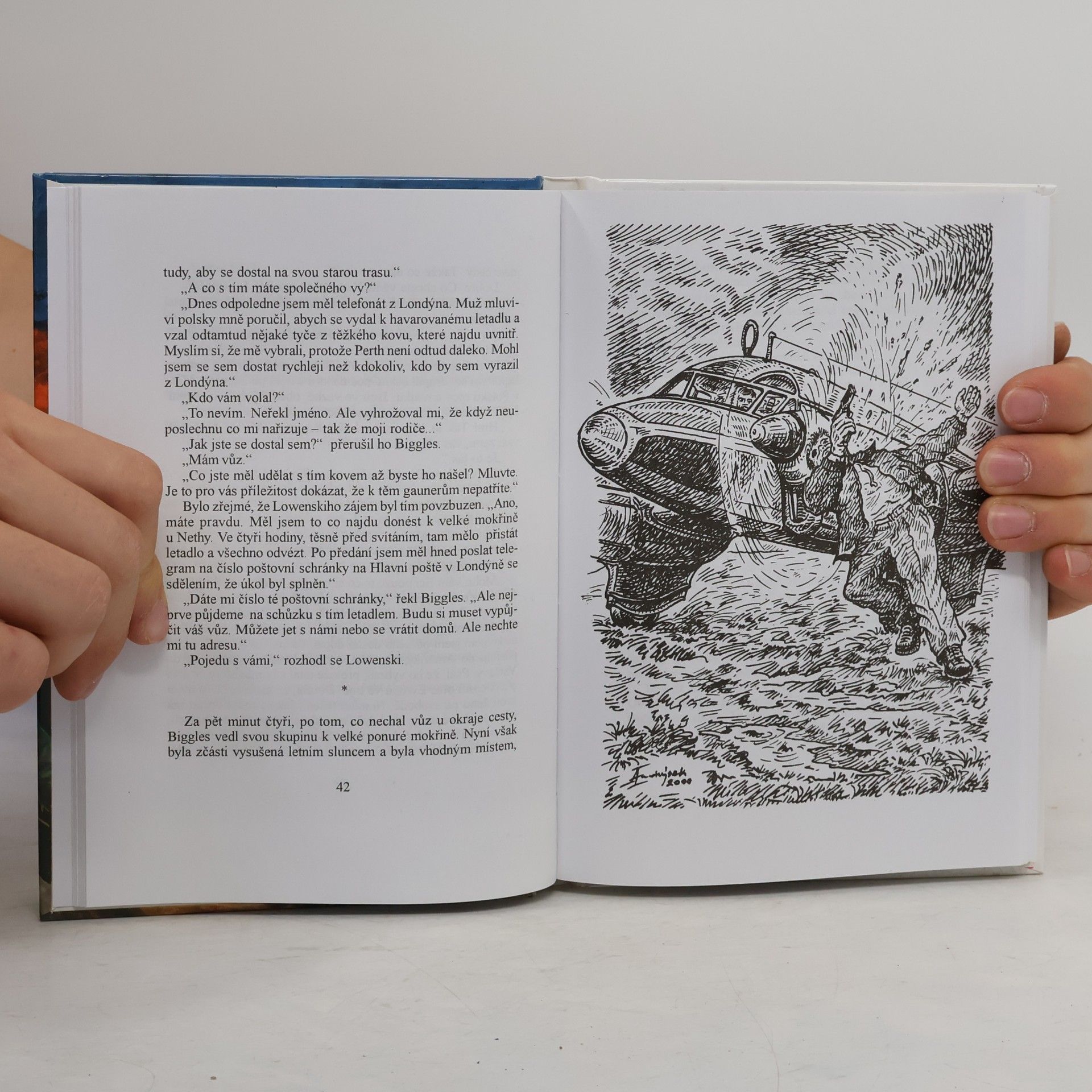 W. E. Johns Biggles a výbuch v Marapangu