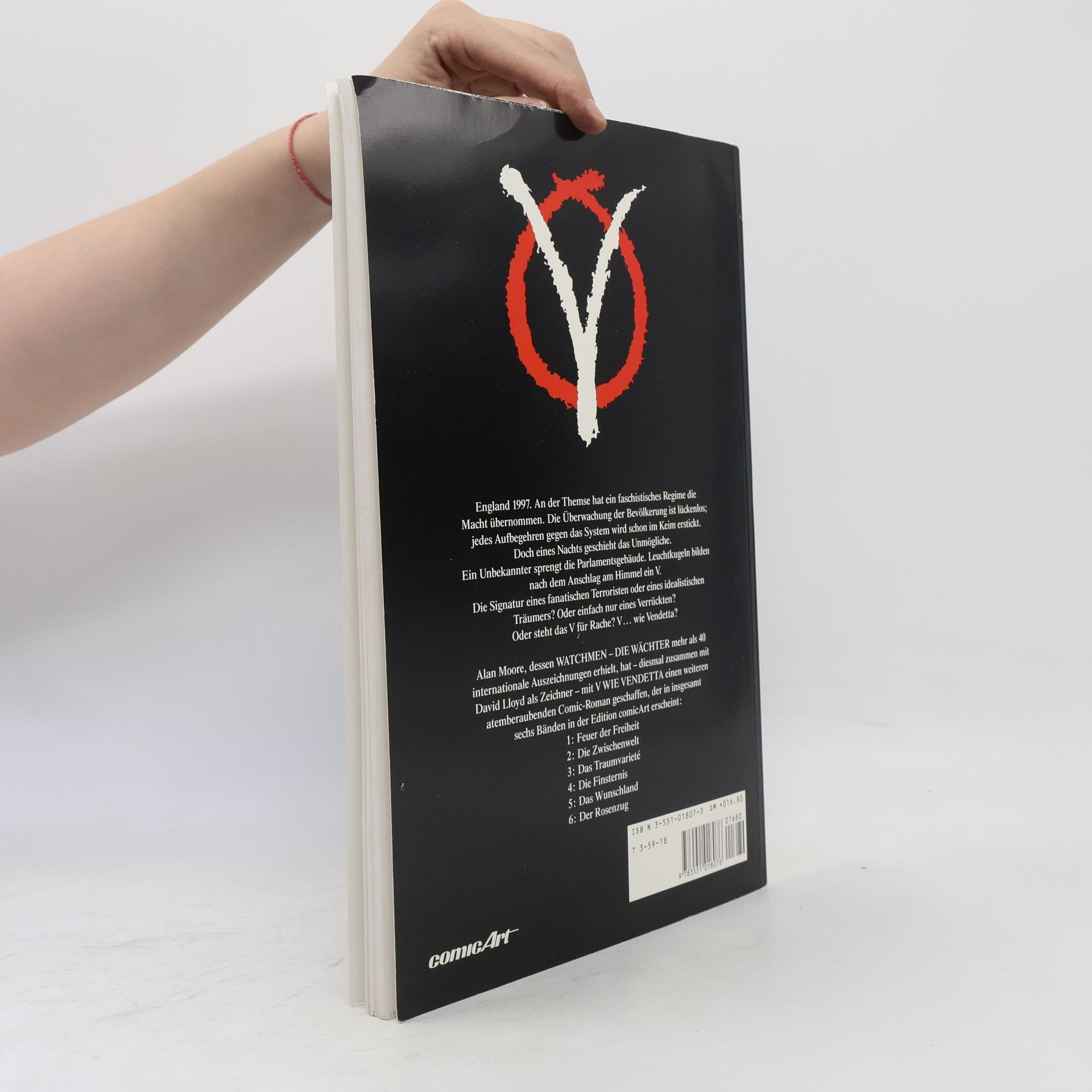 Alan Moore V wie Vendetta