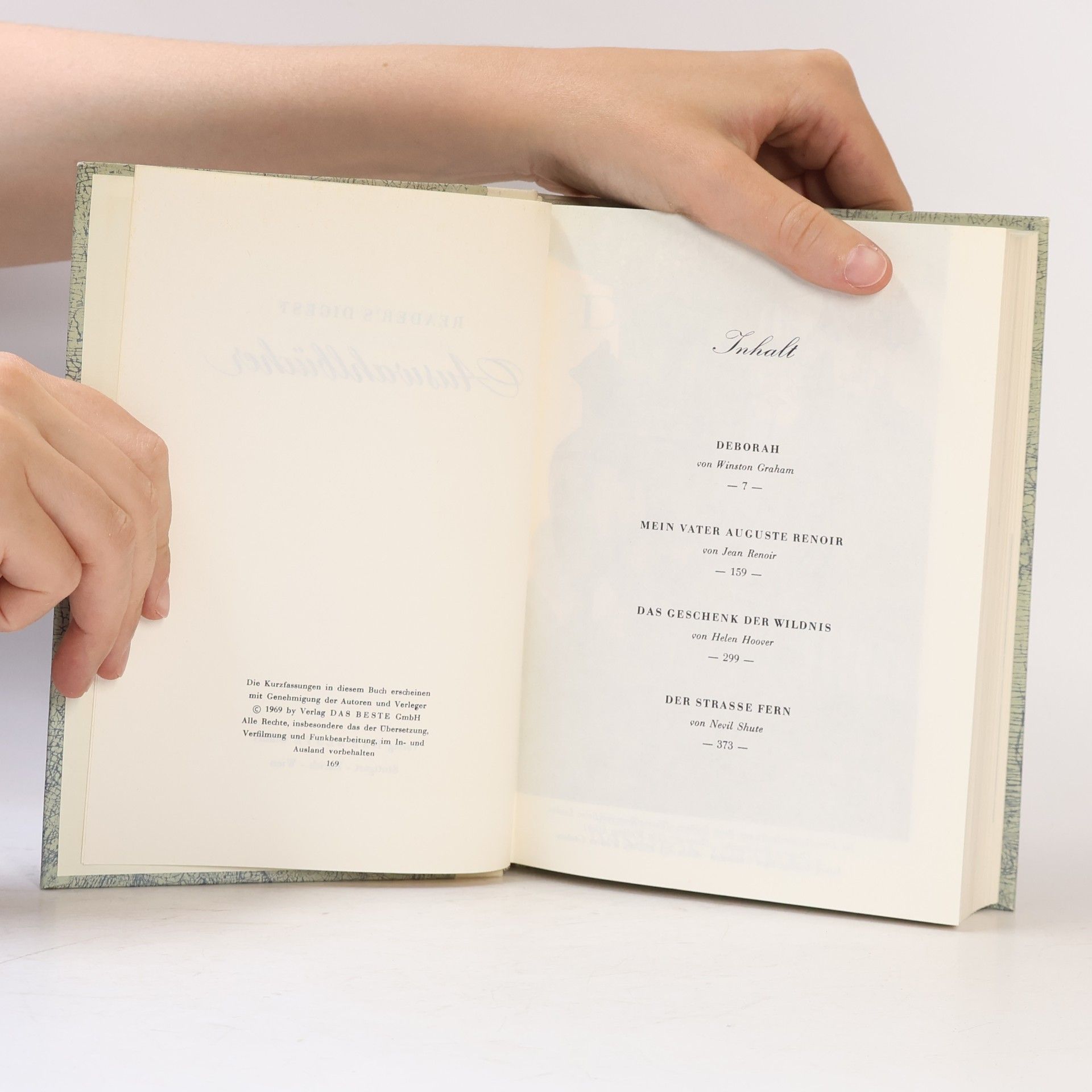 Winston Graham Reader's Digest Auswahlbücher