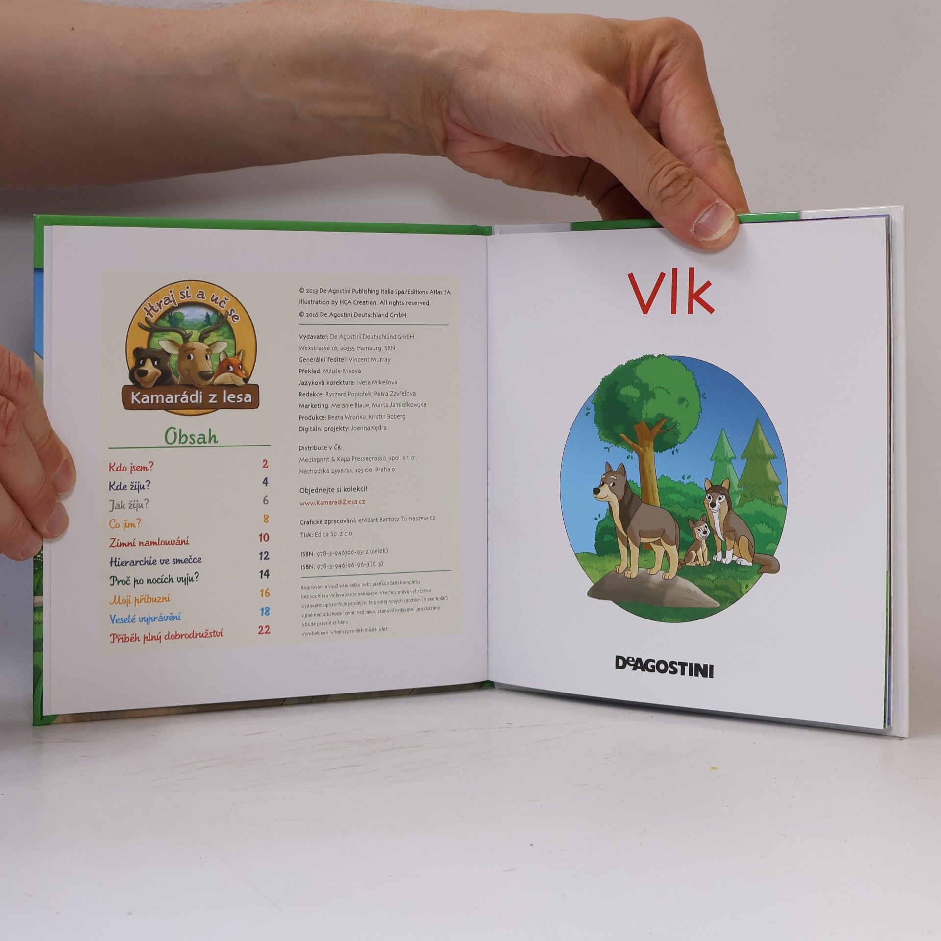 AA.VV. Bydlím v lese 3. Vlk