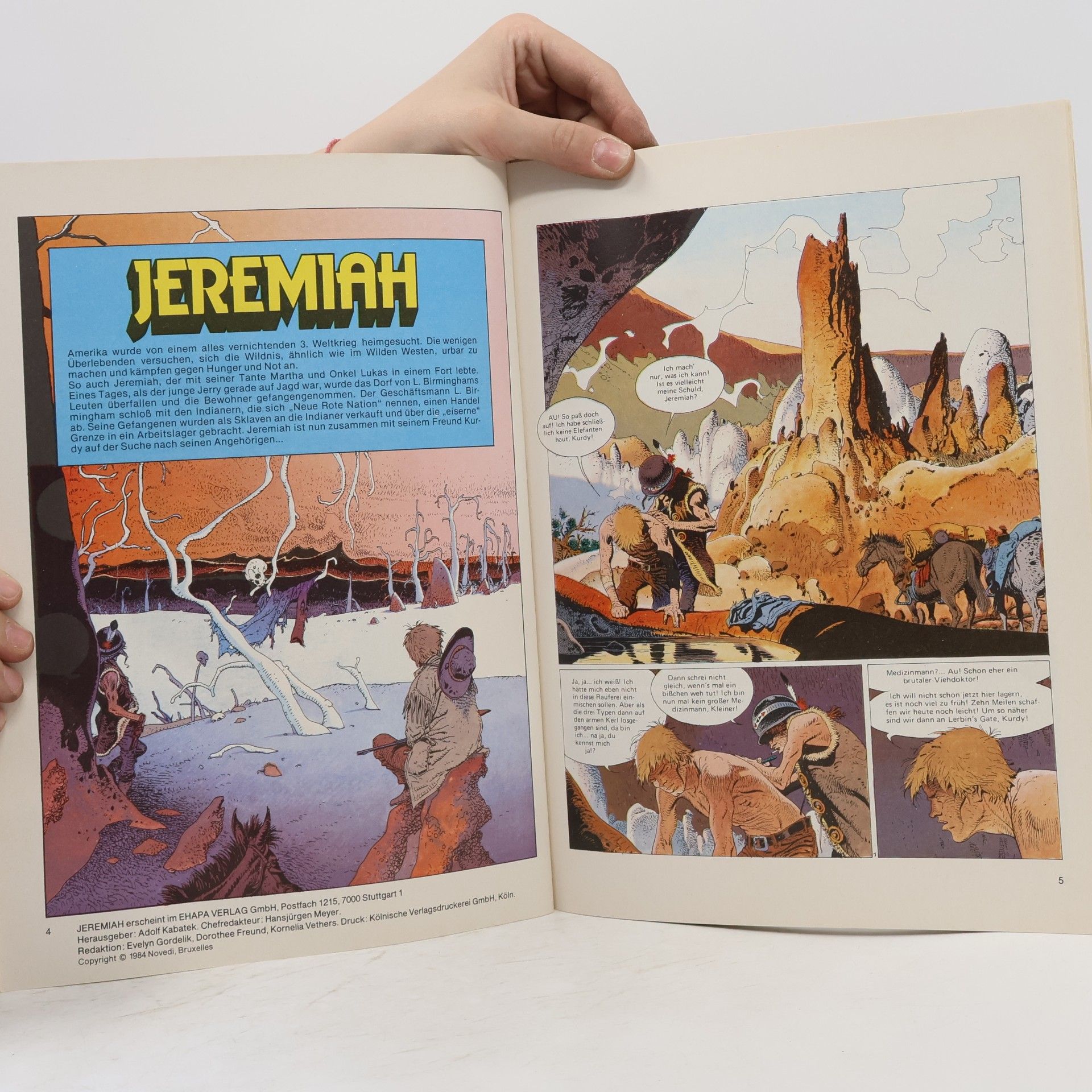 Hermann Huppen Jeremiah 10. Die eiserne Grenze