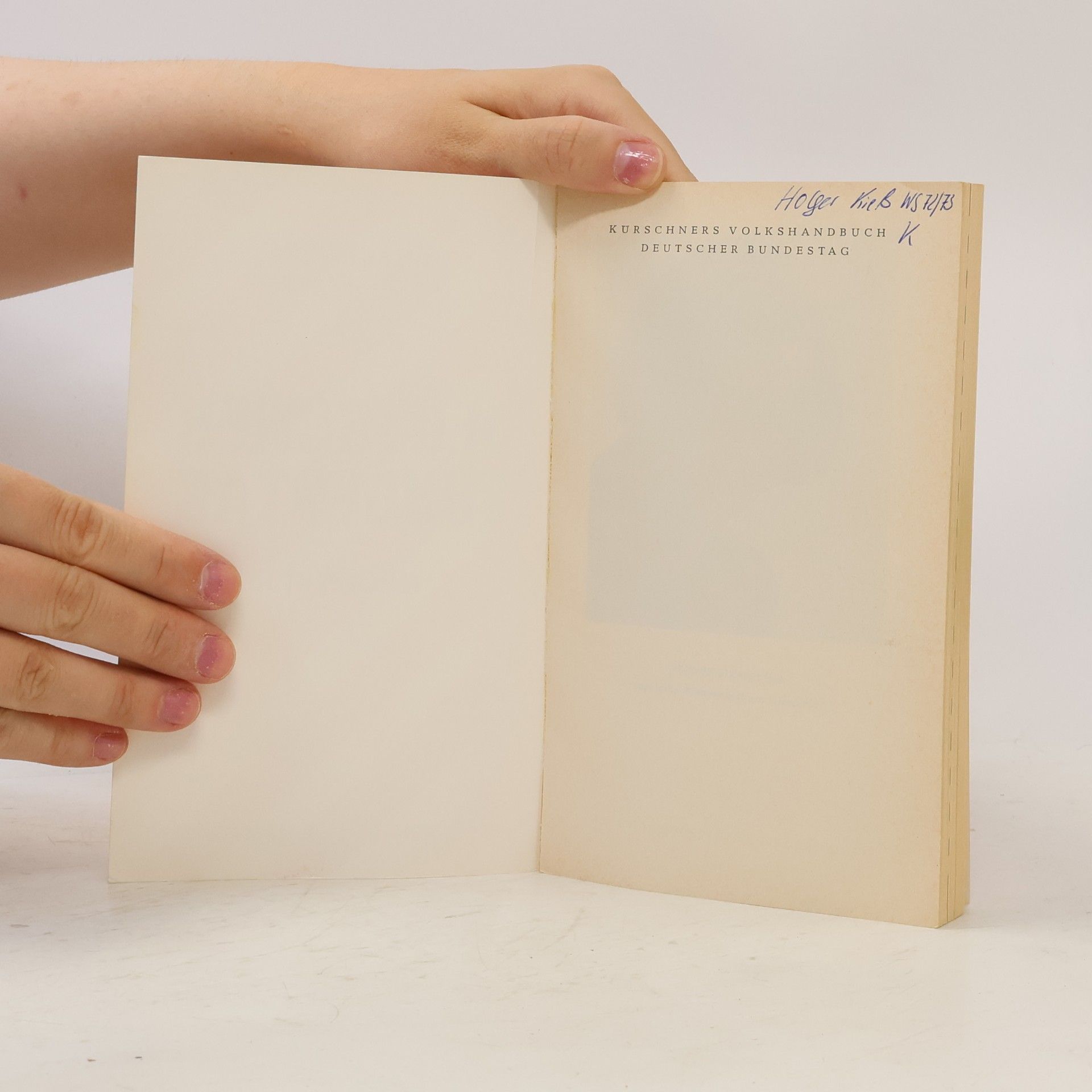 Kürschner Kürschners Volkshandbuch Deutscher Bundestag 7. Wahlperiode