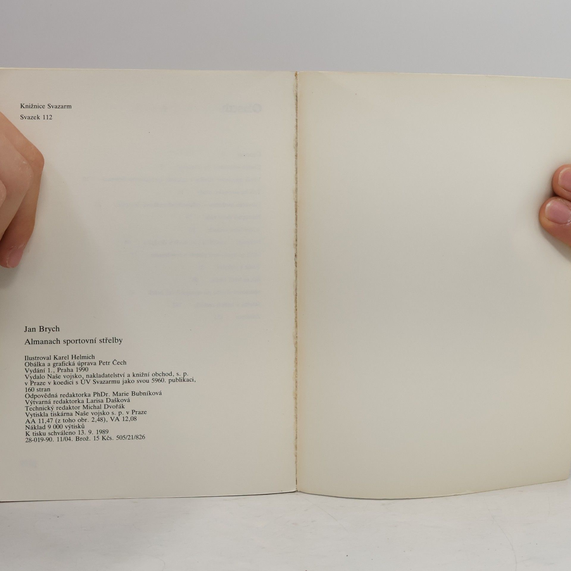 Jan Brych Almanach sportovní střelby