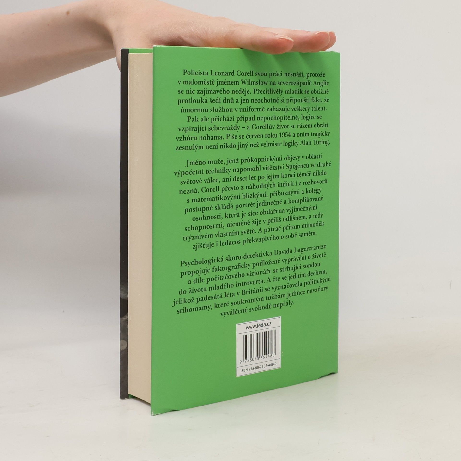 David Lagercrantz Přiznání Alana Turinga