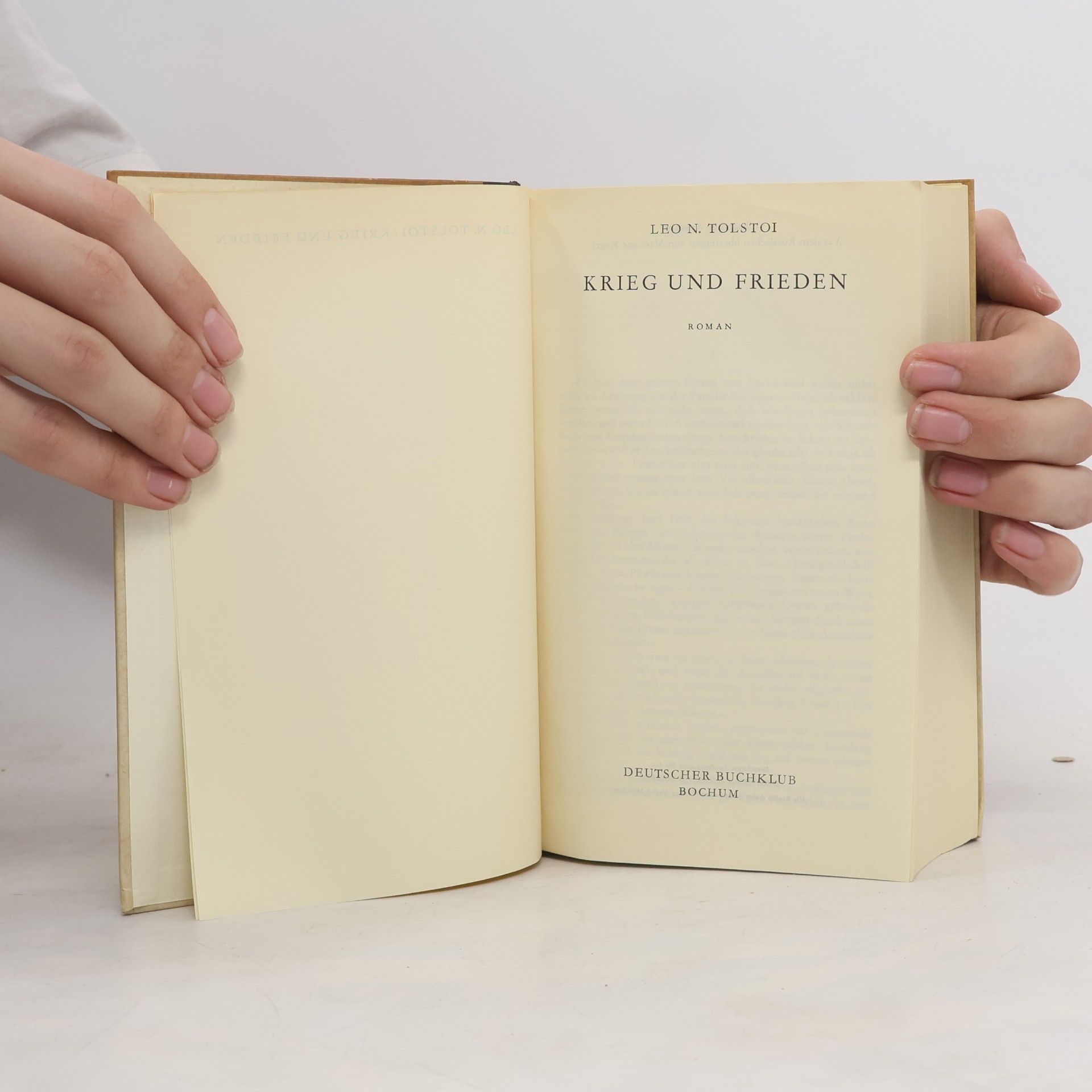 Lew Nikolajewitsch Tolstoi Krieg und Frieden