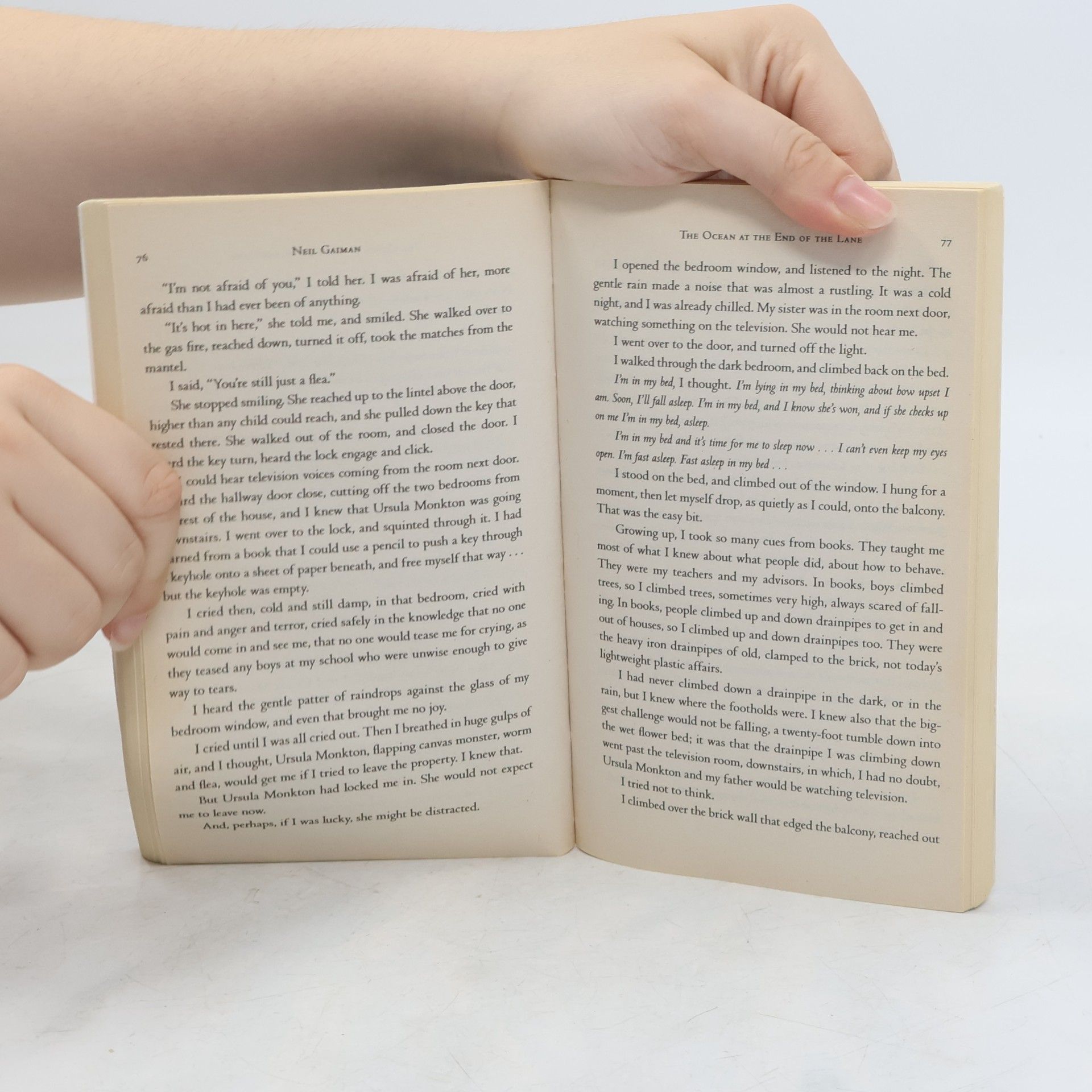 Neil Gaiman The Ocean at the End of the Lane. Der Ozean am Ende der Straße, englische Ausgabe