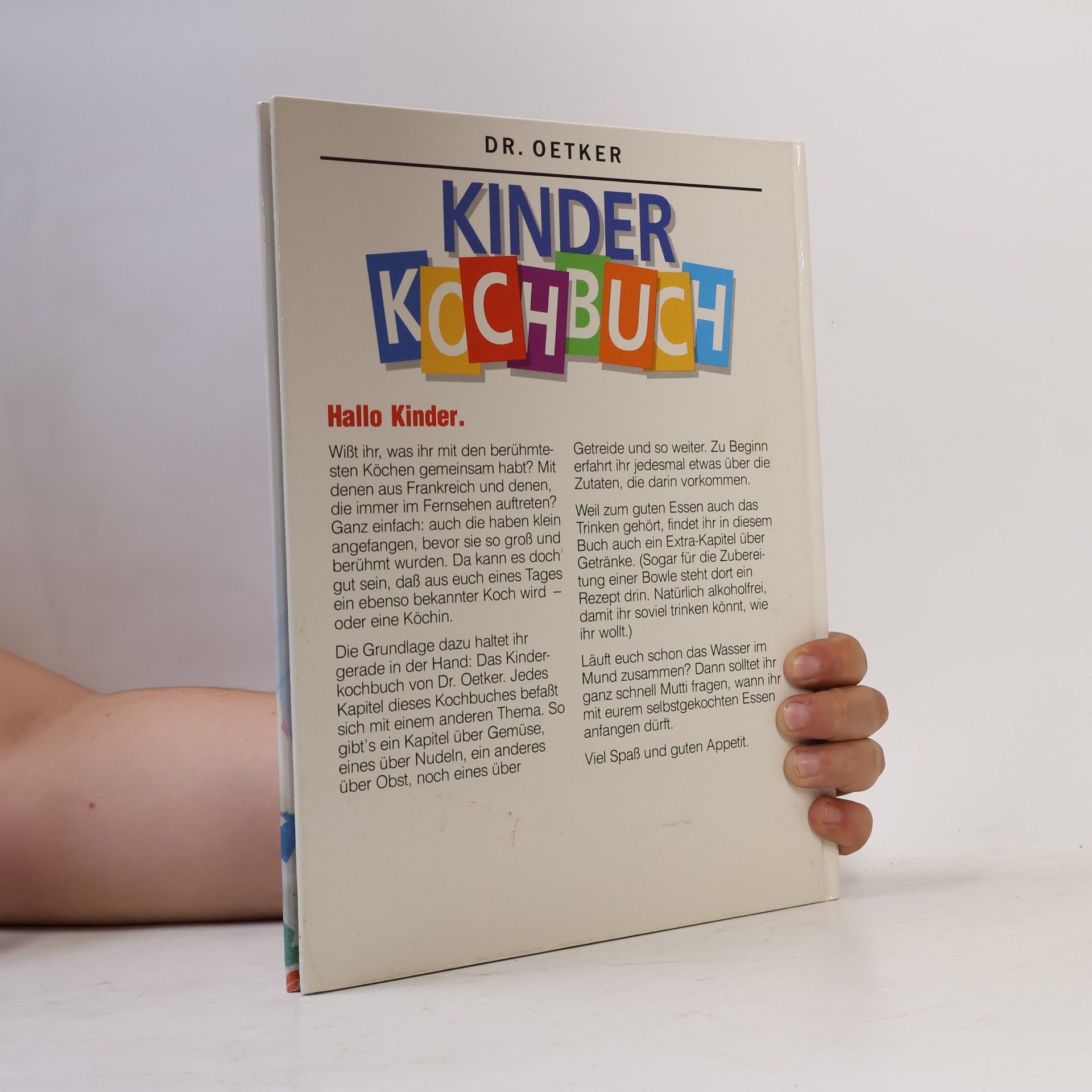 Autorenkollektiv Dr. Oetker Kinderkochbuch