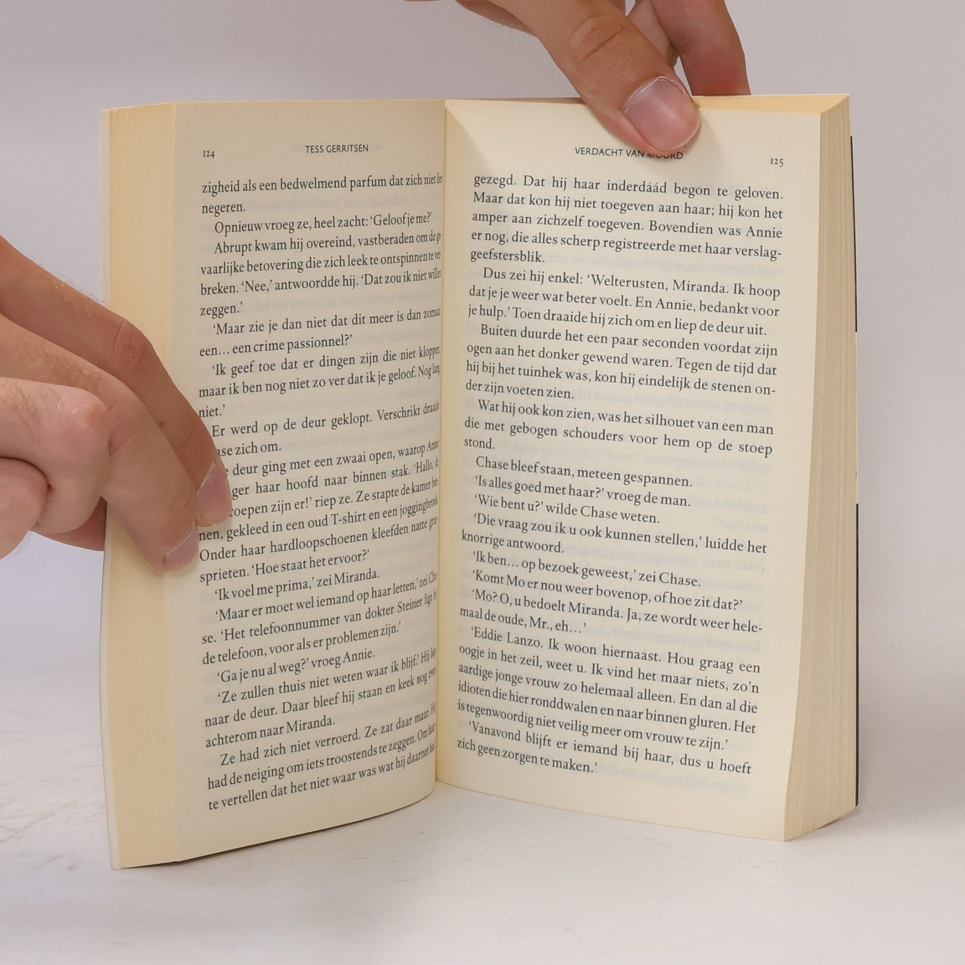Tess Gerritsen Verdacht van moord
