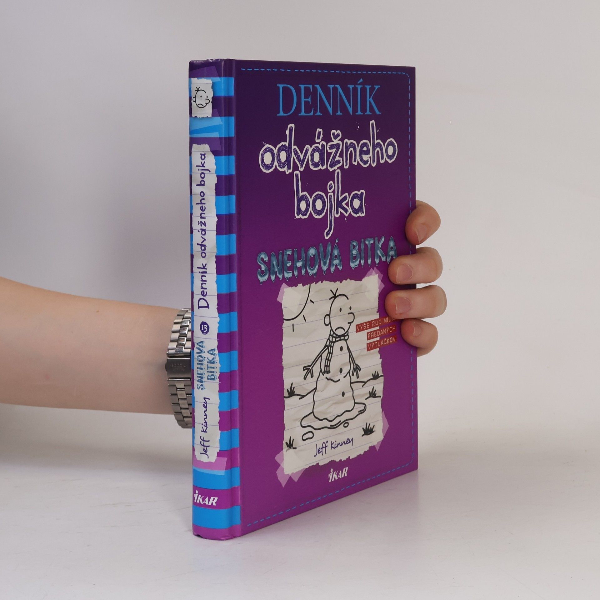 Jeff Kinney Denník odvážneho bojka 13. Snehová bitka
