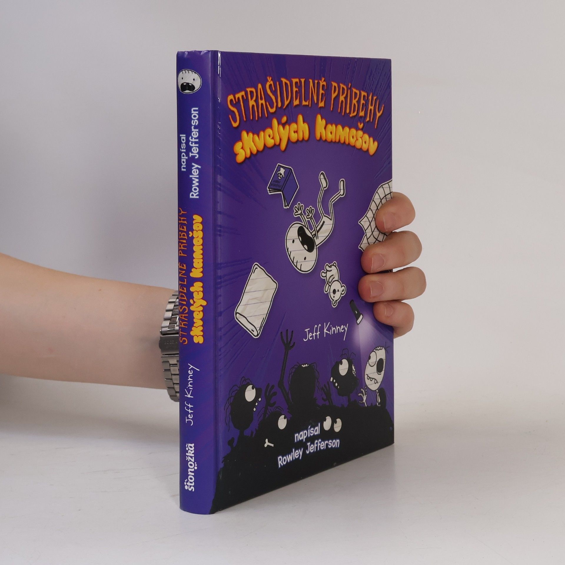 Jeff Kinney Strašidelné príbehy skvelých kamošov