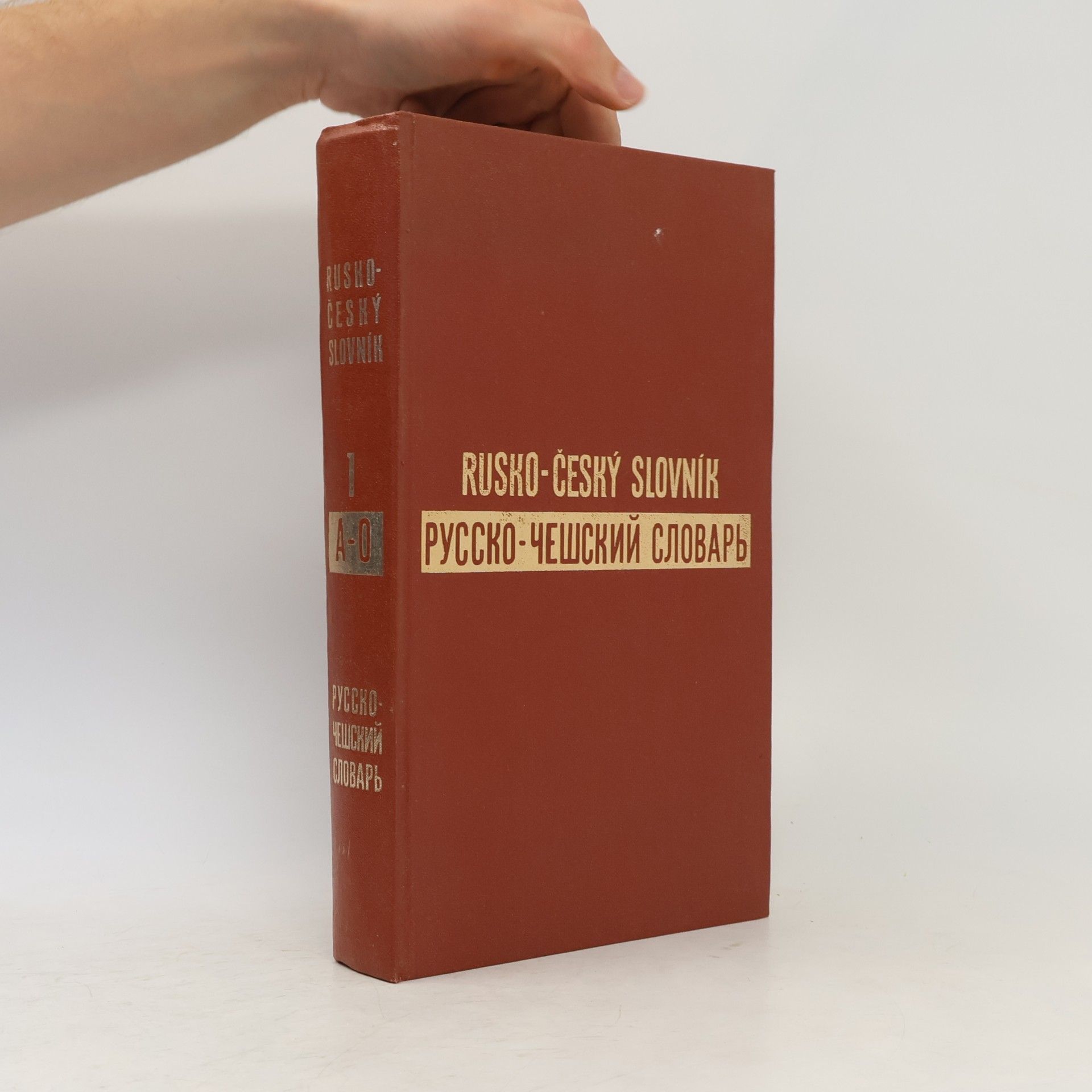 Autorenkollektiv Rusko-český slovník. Pусско-чешский словарь 1. A-O