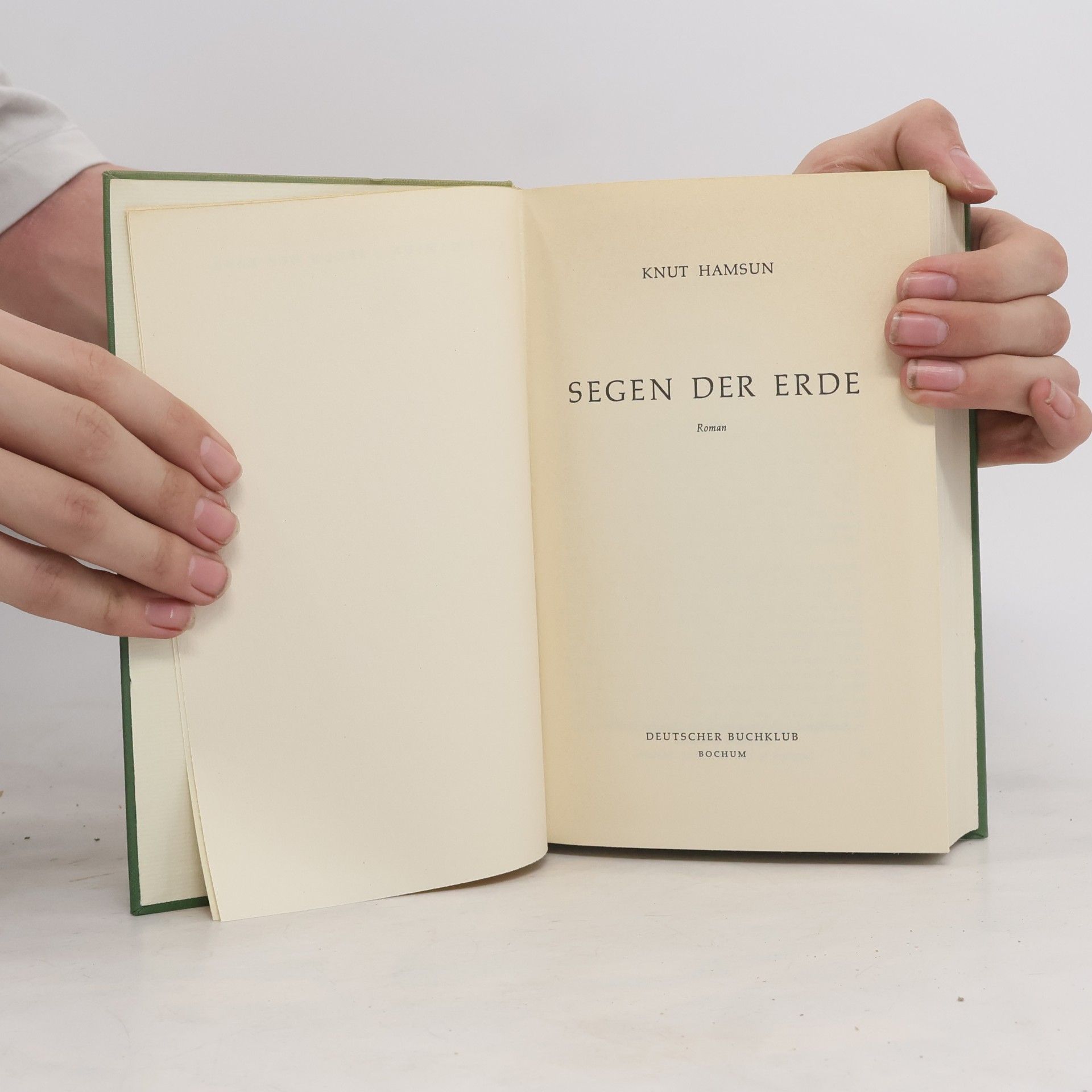 Knut Hamsun Segen der Erde
