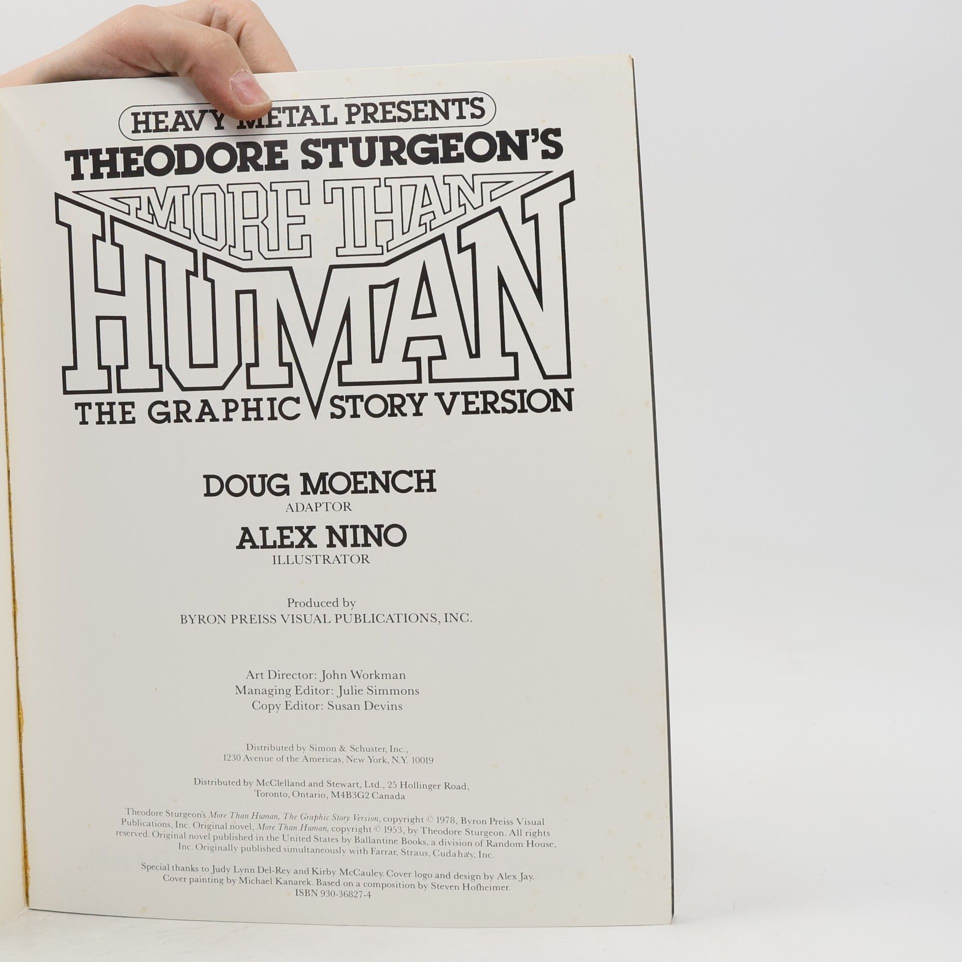 Doug Moench More Than Human
