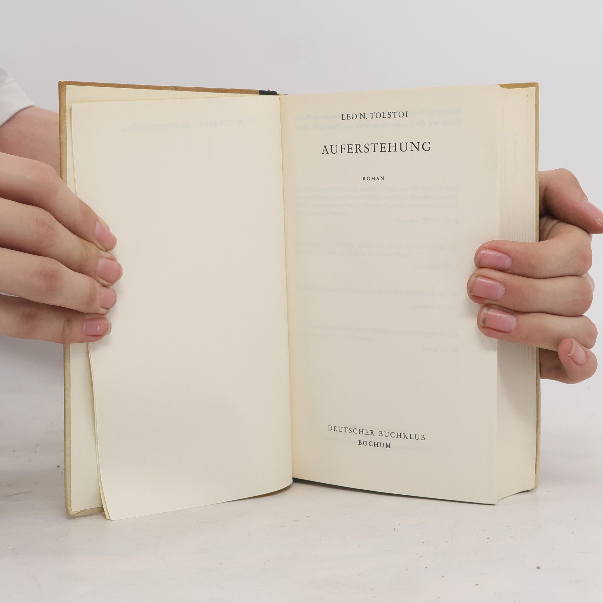 Lew Nikolajewitsch Tolstoi Vzkříšení