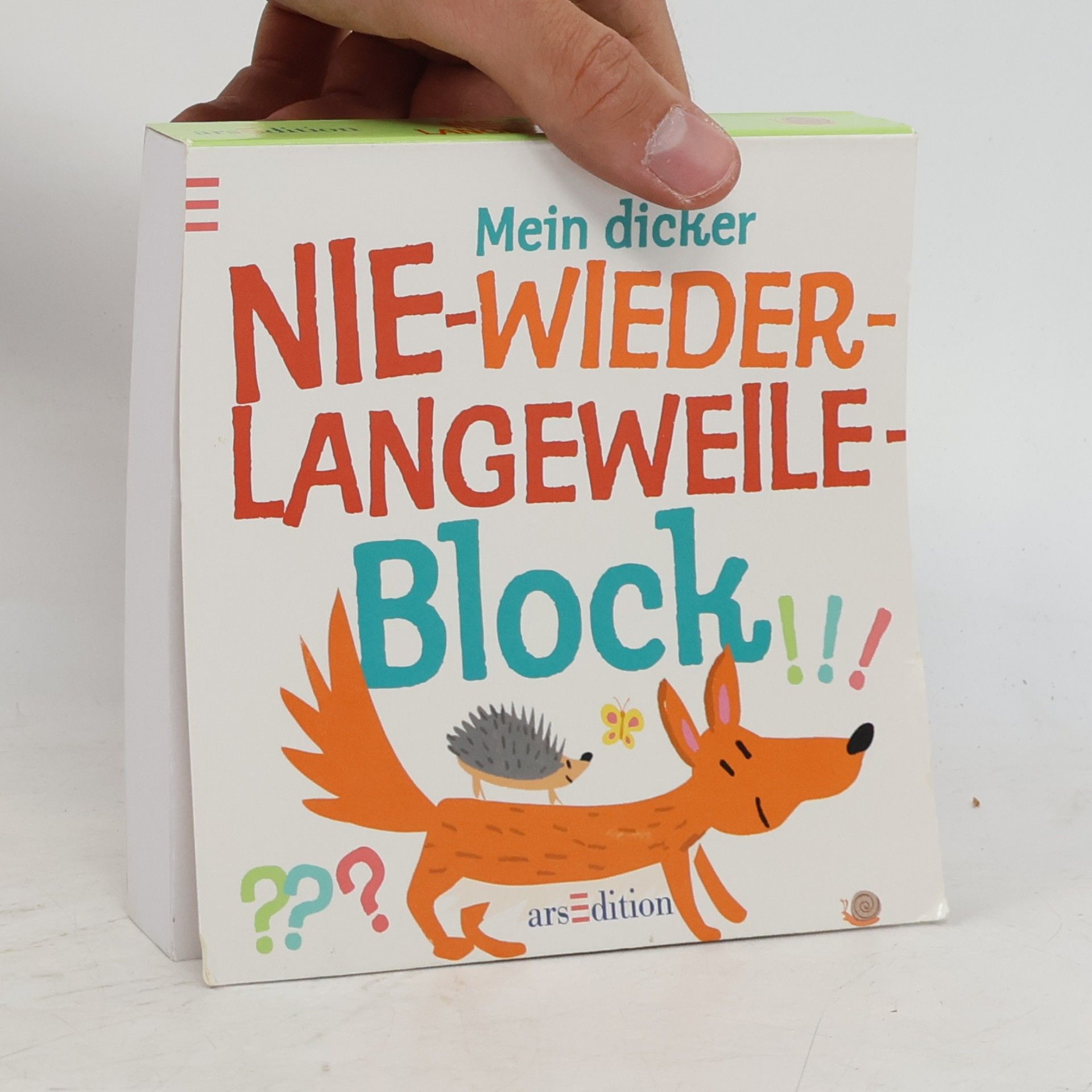 Autorenkollektiv Mein dicker Nie-wieder-Langeweile-Block